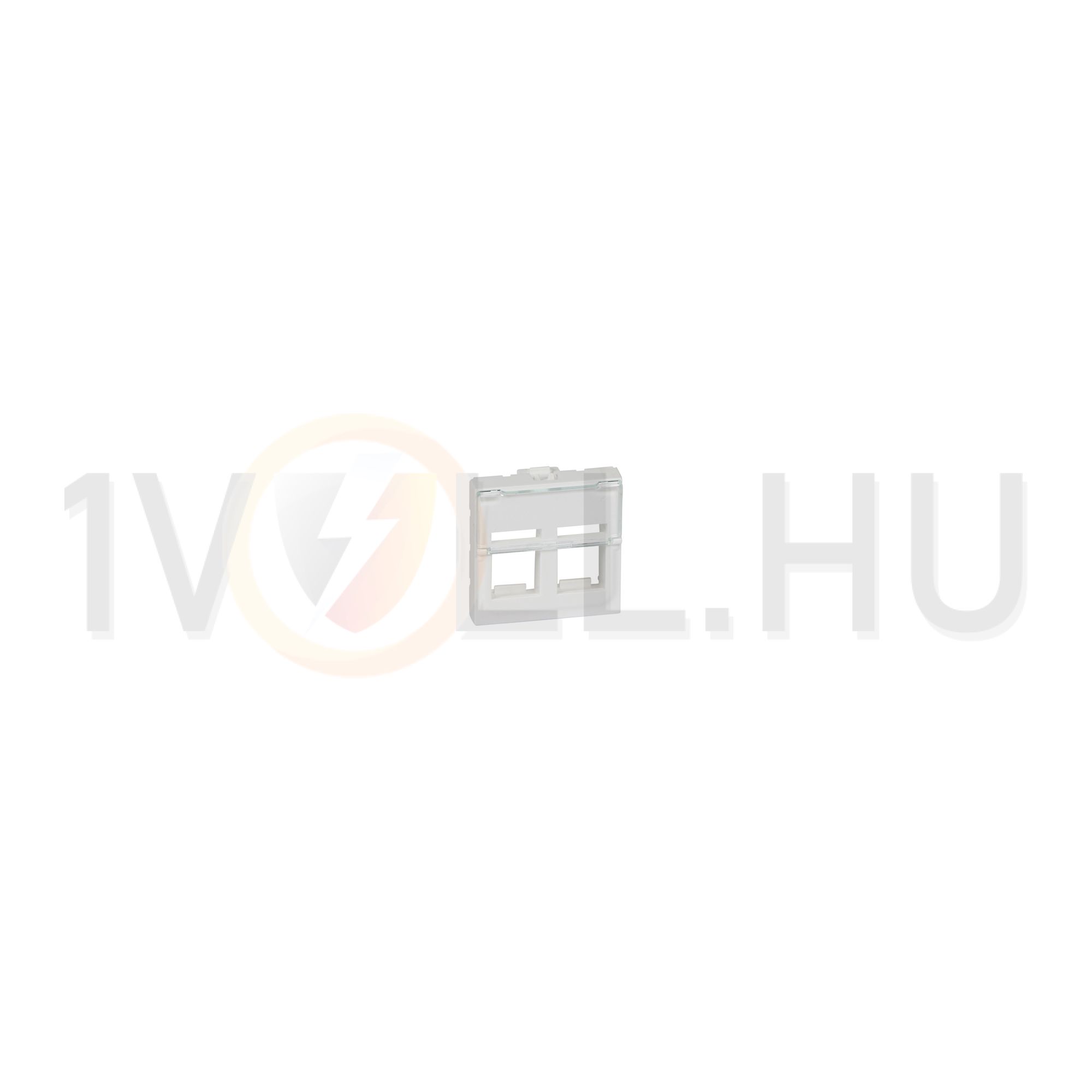 Mosaic adapterkeret 2xKeystone adatcsatlalkozóhoz fehér LEGRAND - 078610