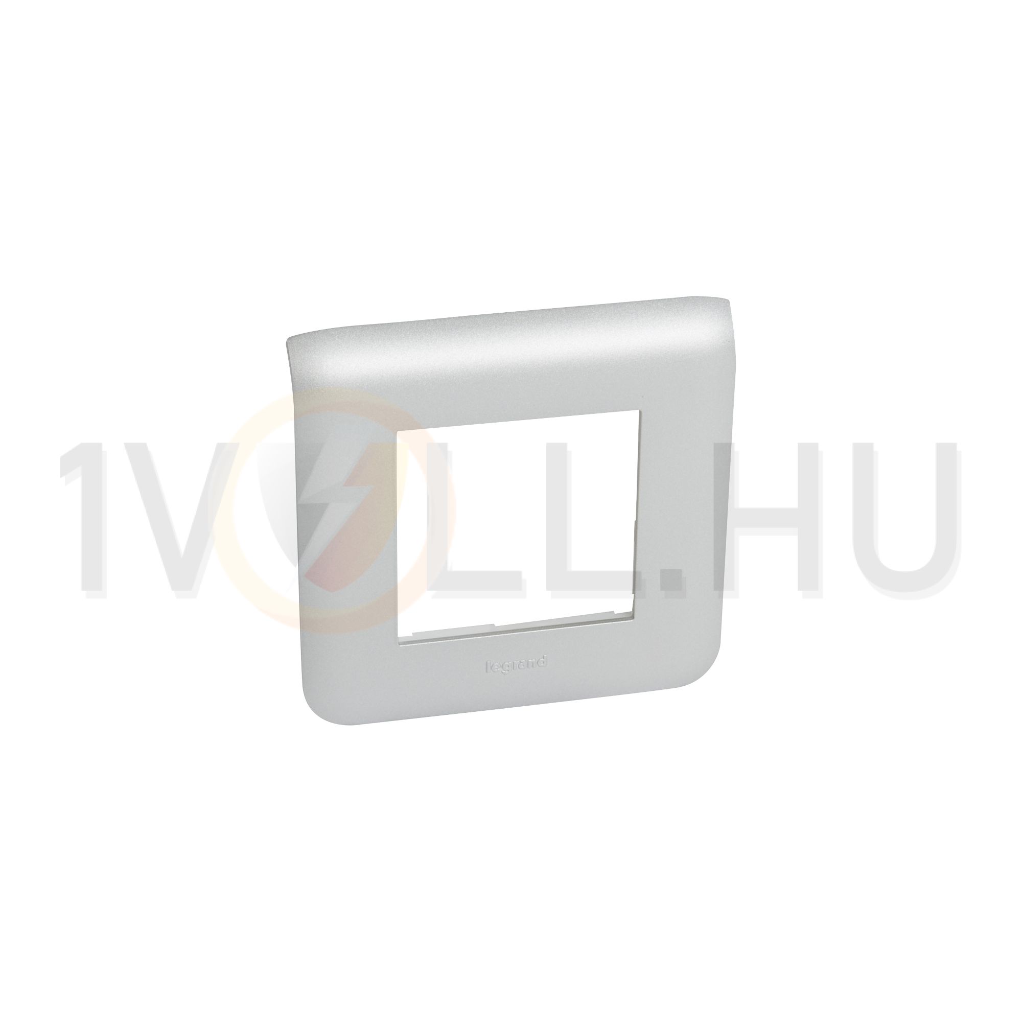 Mosaic keret 2 modulos 1-egység vízszintes műanyag alumínium kezeletlen LEGRAND - 79302L