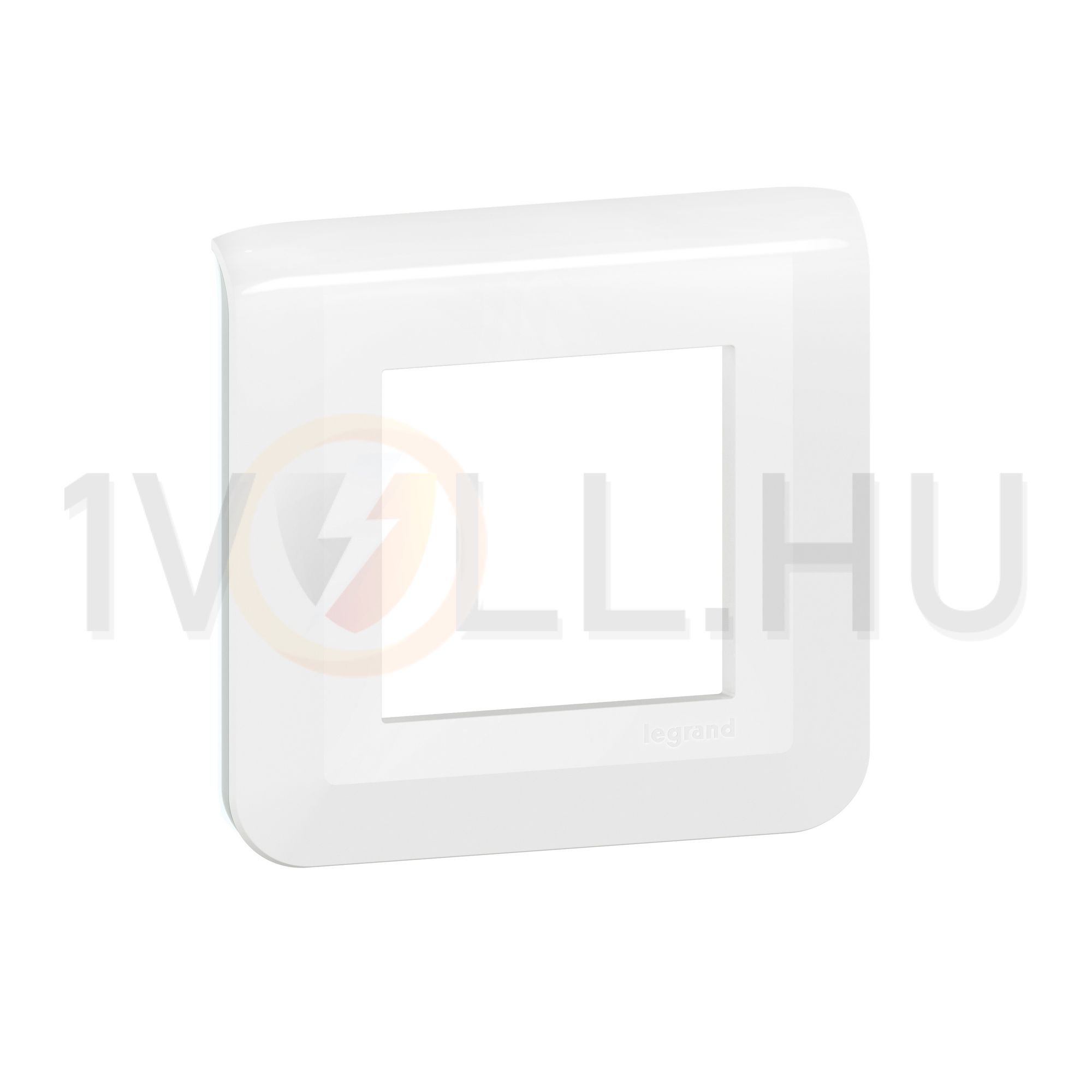 Mosaic keret 2 modulos 1-egység vízszintes műanyag fehér kezeletlen LEGRAND - 277802L