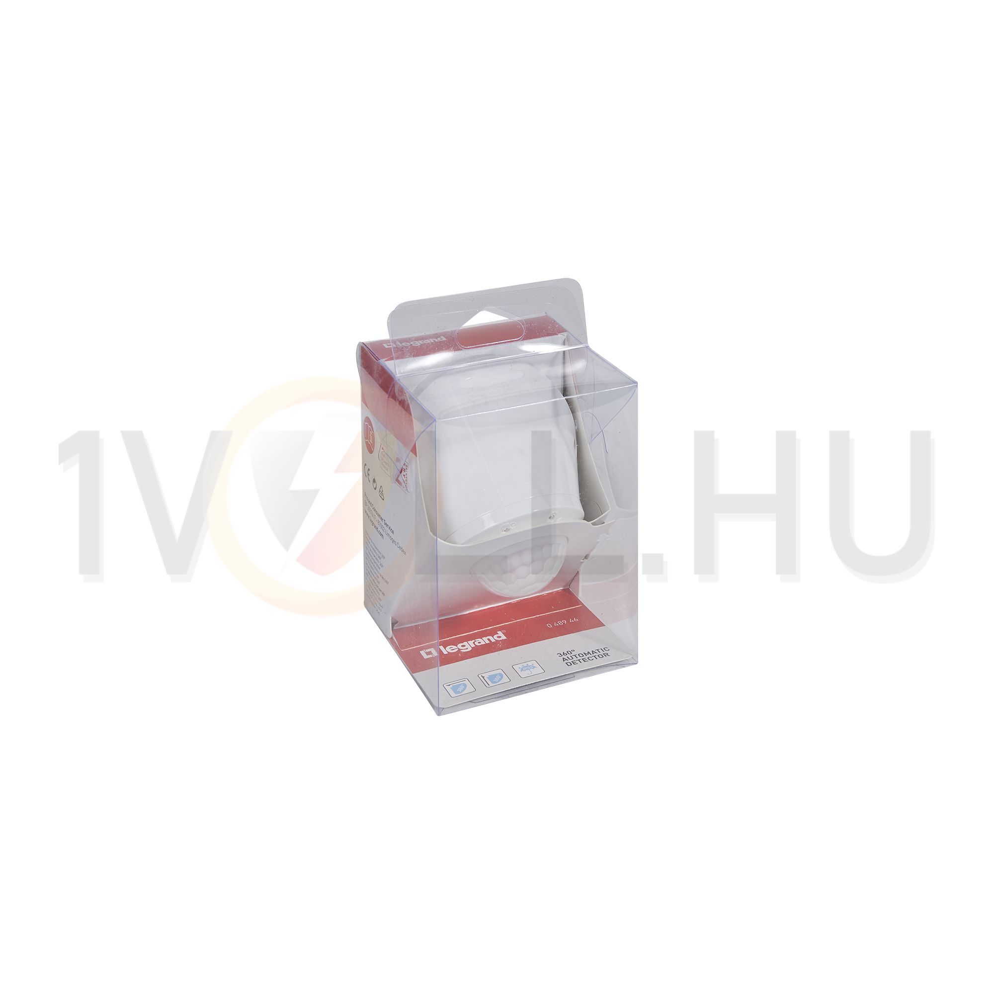 Mozgásérzékelő felületre 8m/előre 360° PIR 240V fehér IP55 LEGRAND - 048946