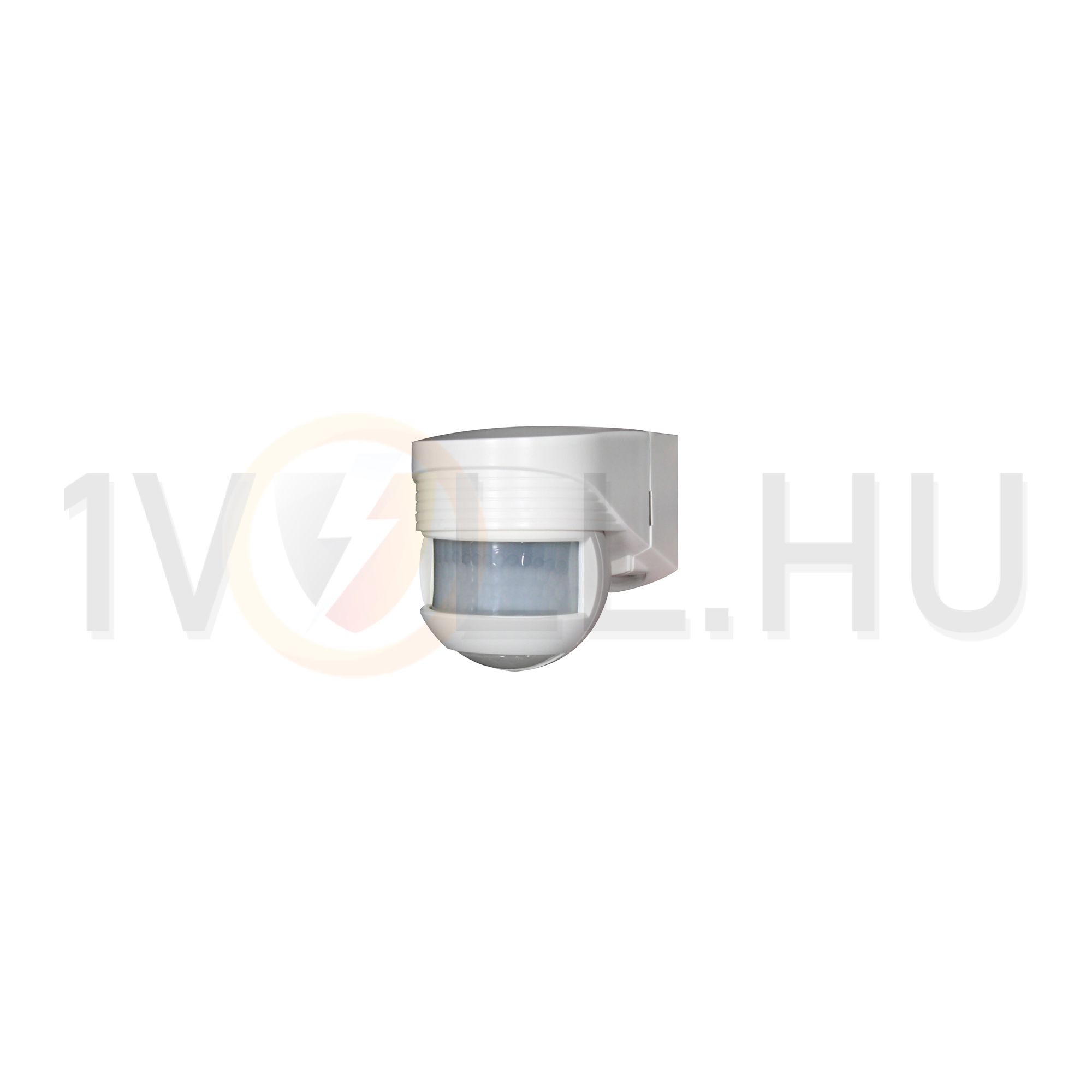 Mozgásérzékelő kültéri falra 12x10m 140° PIR 1000W 230V fehér IP44 LC-Click-N 140 B.E.G. - 91001