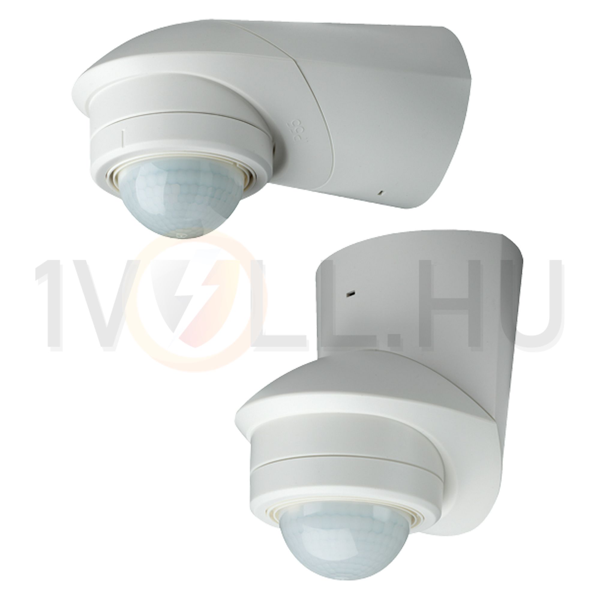 Mozgásérzékelő kültéri felületre 12m/előre 240° PIR 1100W 230V fehér McGuard prof BM240ws GROTHE - 94531