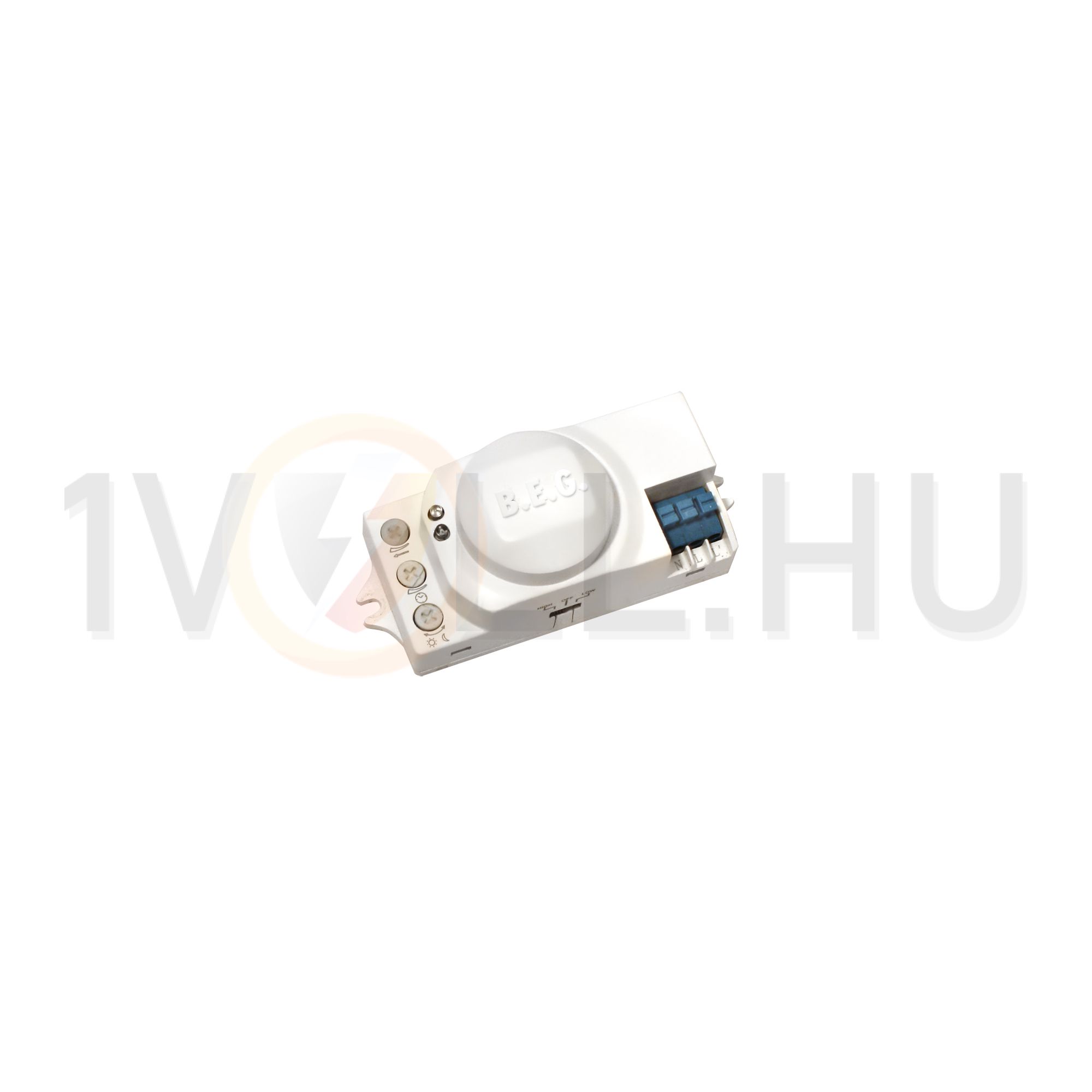Mozgásérzékelő nagyfrek. világítótestbe 360° HF 16m-érzékelésátmérő 1200W 230V HF-MD1 B.E.G. - 94401
