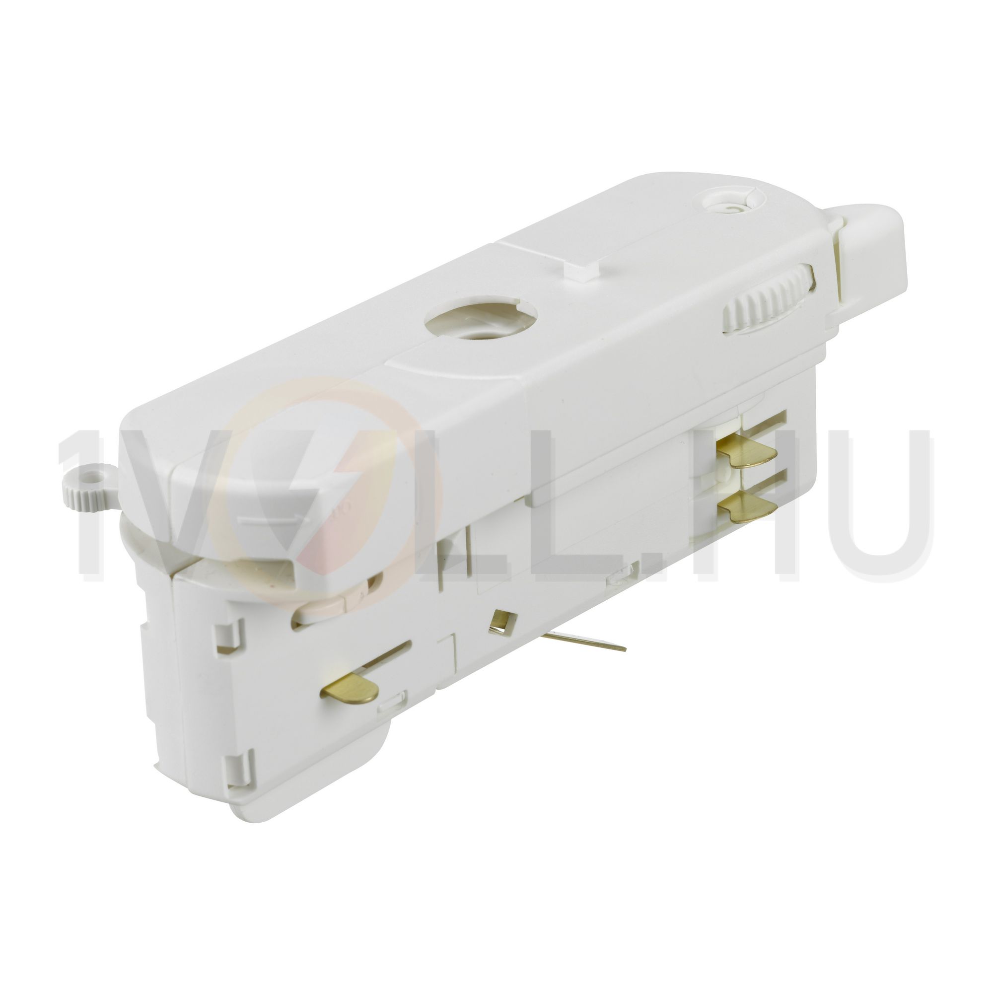 Multi adapter világítási sínhez 6A 1F lámpatest csatlakozóadapter 3x 1mm2 fehér GA 69-3 LIVAL - 801000