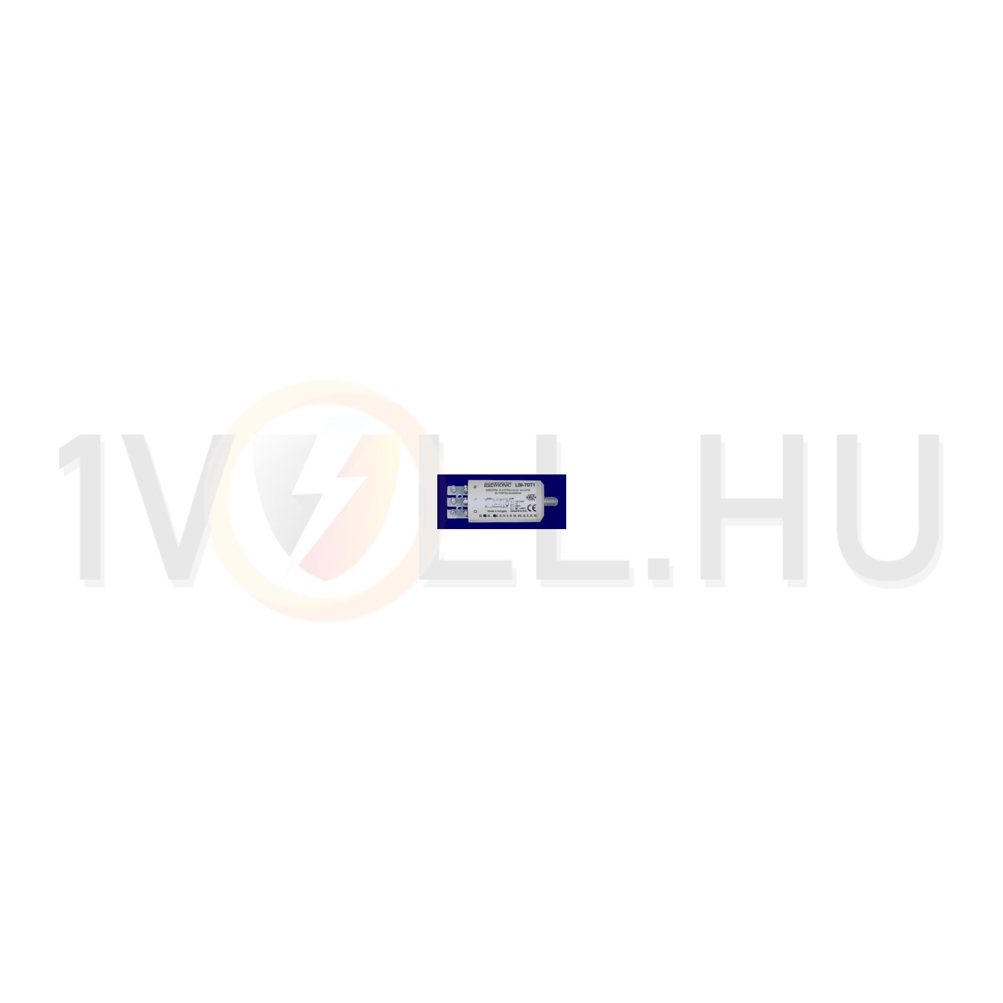 Nagynyomású nátriumlámpa gyújtó időzítős elektronikus 35-70W 34mm x 28mm x Lightronic - LSI 70T1