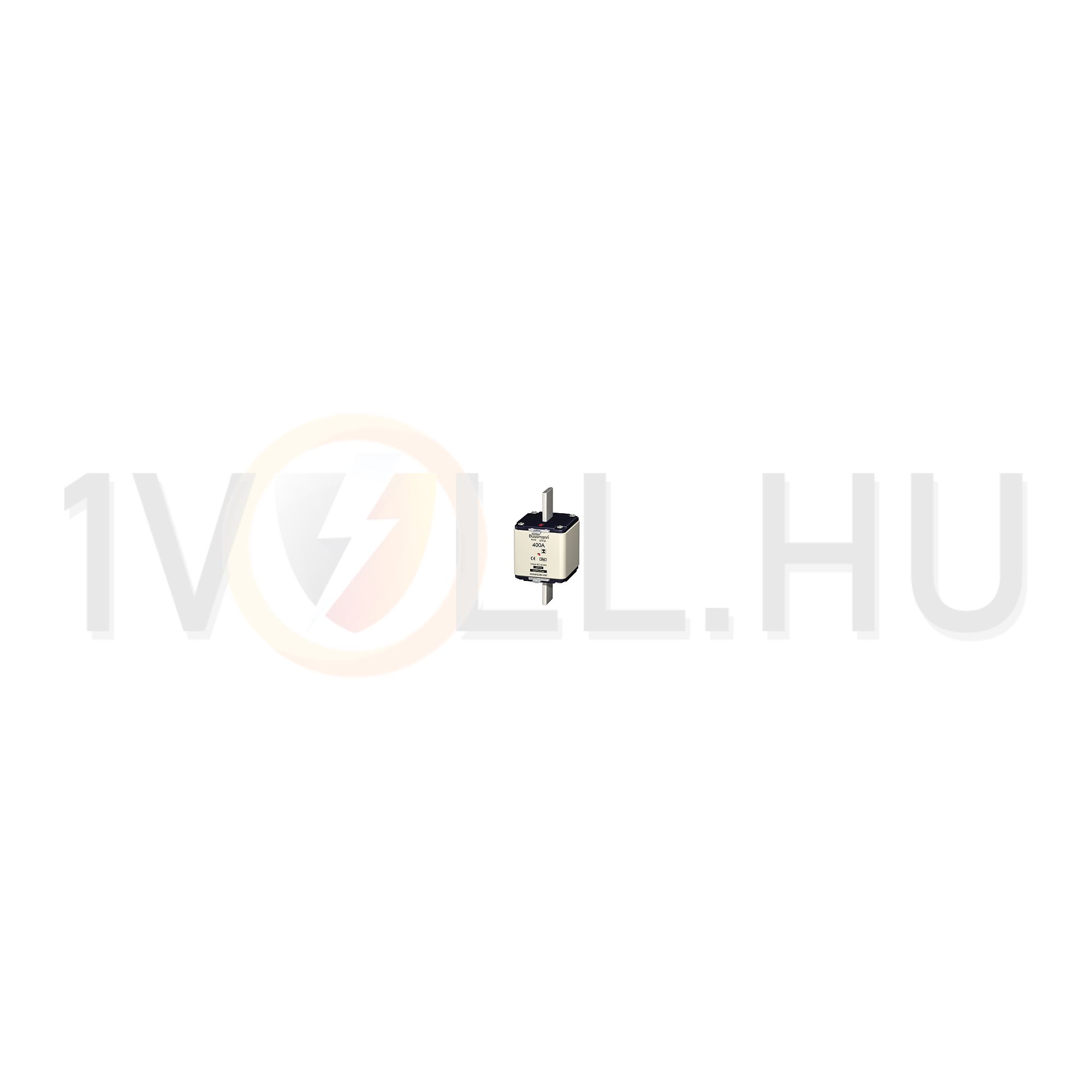 NH biztosítóbetét NH0 40A gL/gG 500V AC 120kA kombikijelző-kioldásjelzéssel Bussmann EATON - 40NHG0B