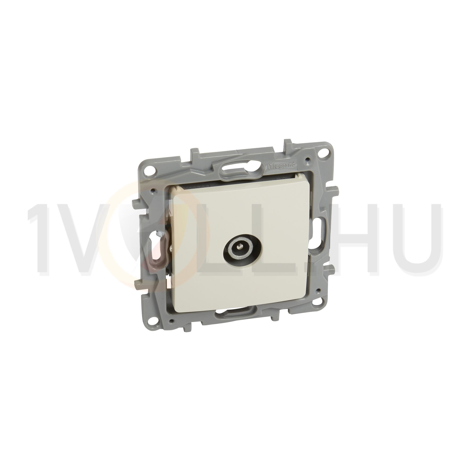 Niloé antenna aljzat TV körmös süllyesztett bézs 1-kimenet átmenő 14dB/860MHz LEGRAND - 764652