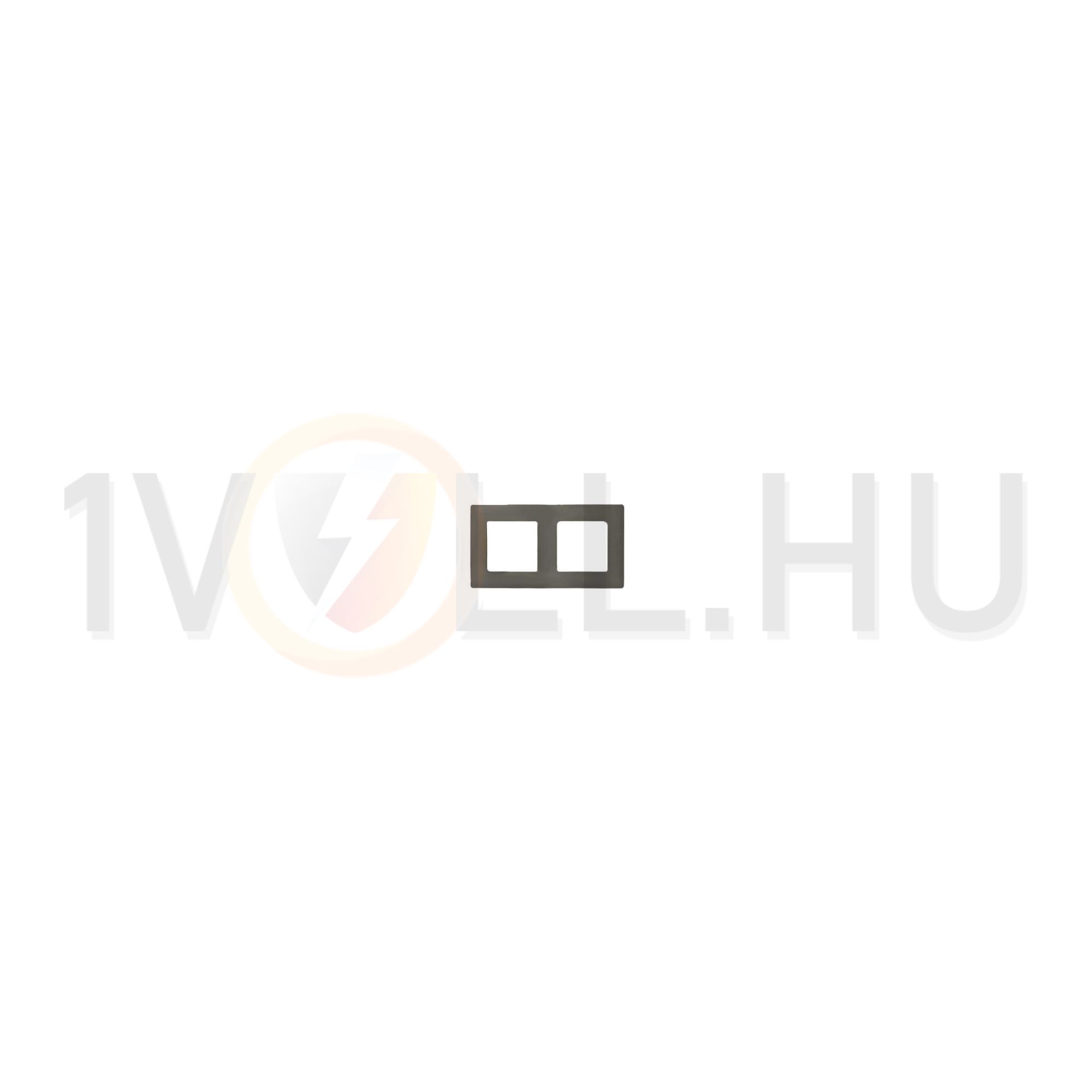 Niloé keret 2-es szürke vízszintes és függőleges műanyag LEGRAND - 665032