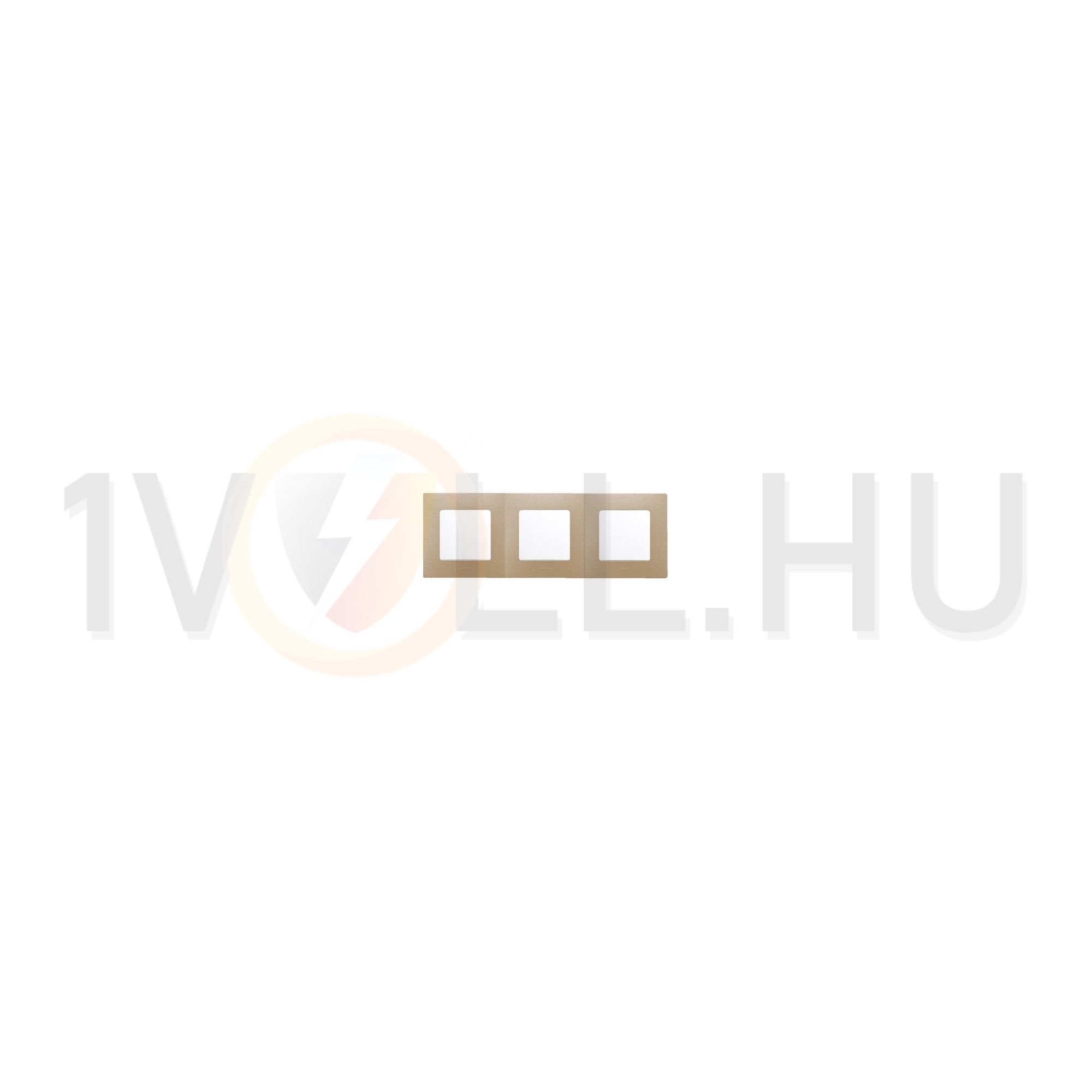 Niloé keret 3-as pezsgő vízszintes és függőleges műanyag LEGRAND - 397063