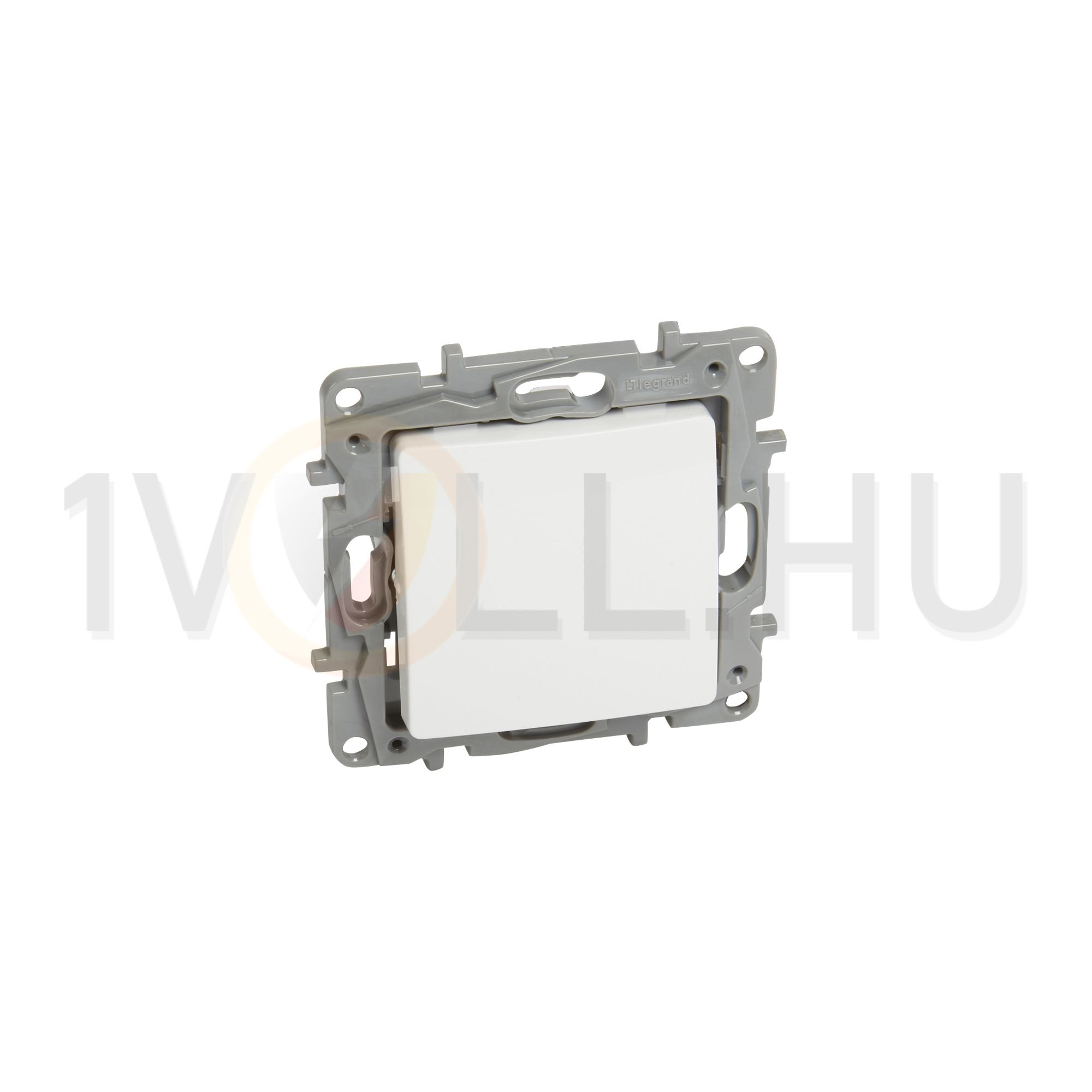 Niloé N106 nyomó betét 1- billentyűs 1v fehér IP20 süllyesztett dmax. műanyag LEGRAND - 764507