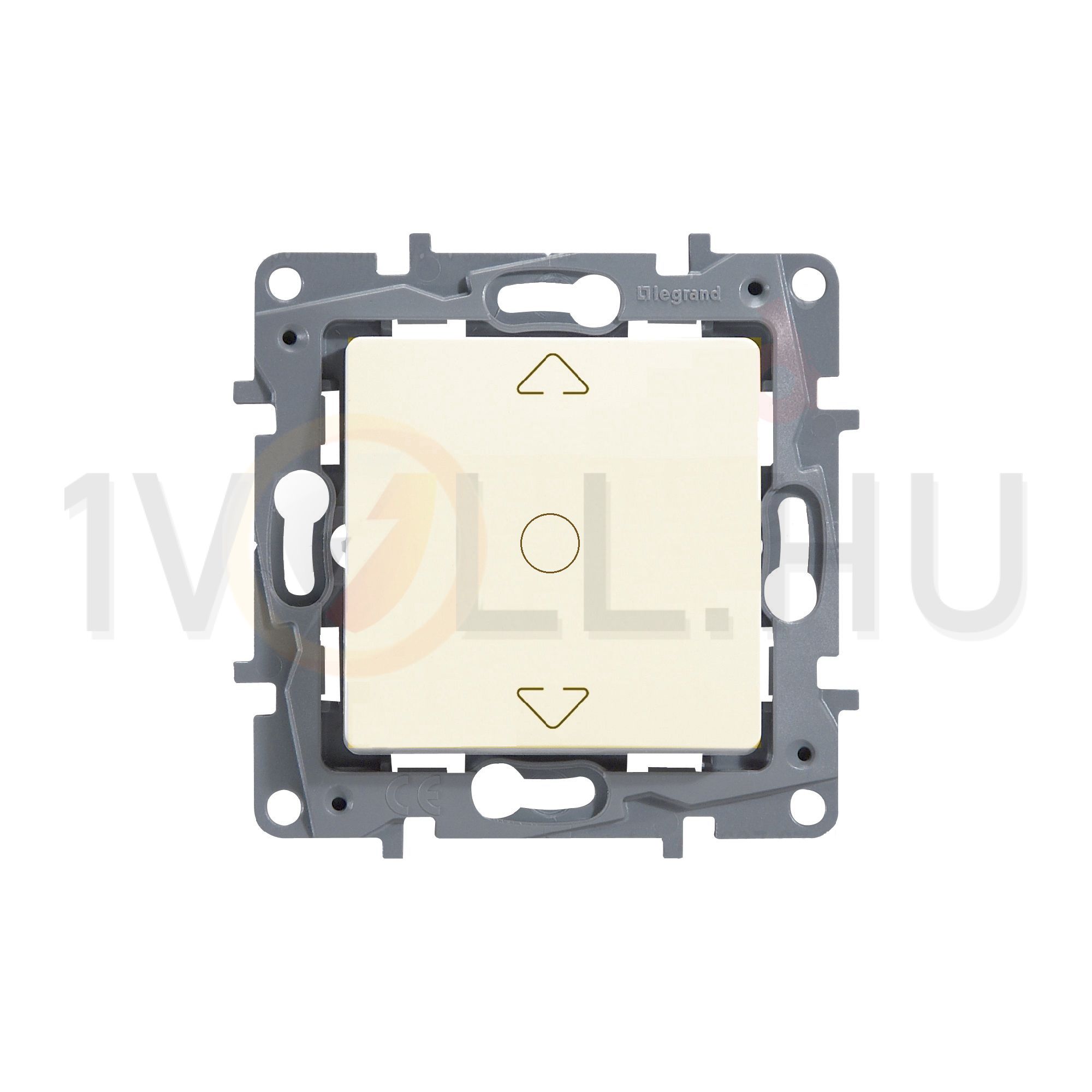 Niloé redőnymozgató NR105 1P nyomó billentyűs bézs műanyag LEGRAND - 764612