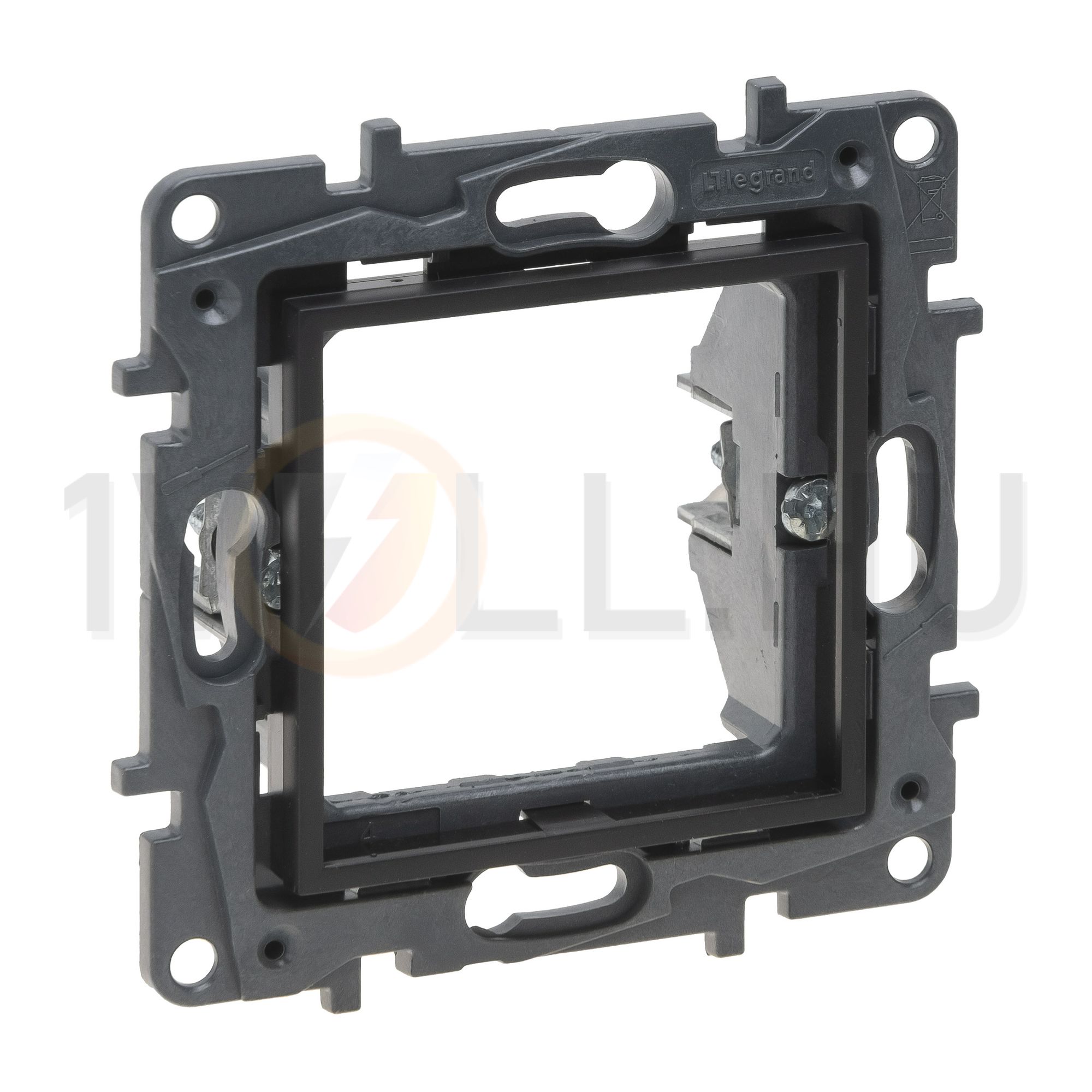 NiloéStep adapter Program Mosaic-hoz SQ45/SQ45 fekete LEGRAND - 863589