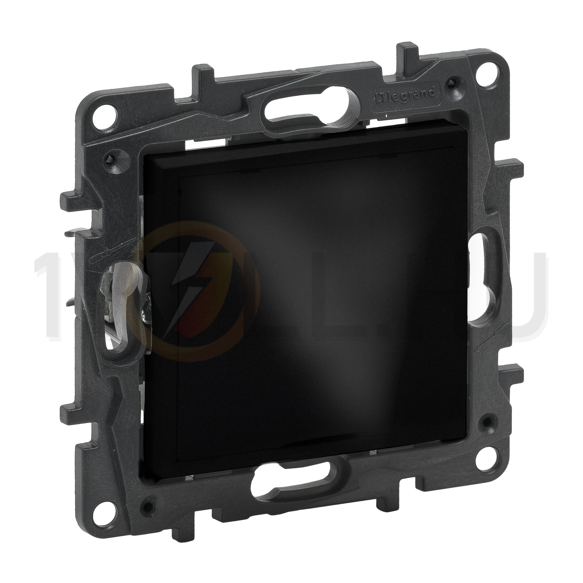 NiloéStep kábelkivezető IP21 süllyesztett műanyag fekete IP21 LEGRAND - 863529