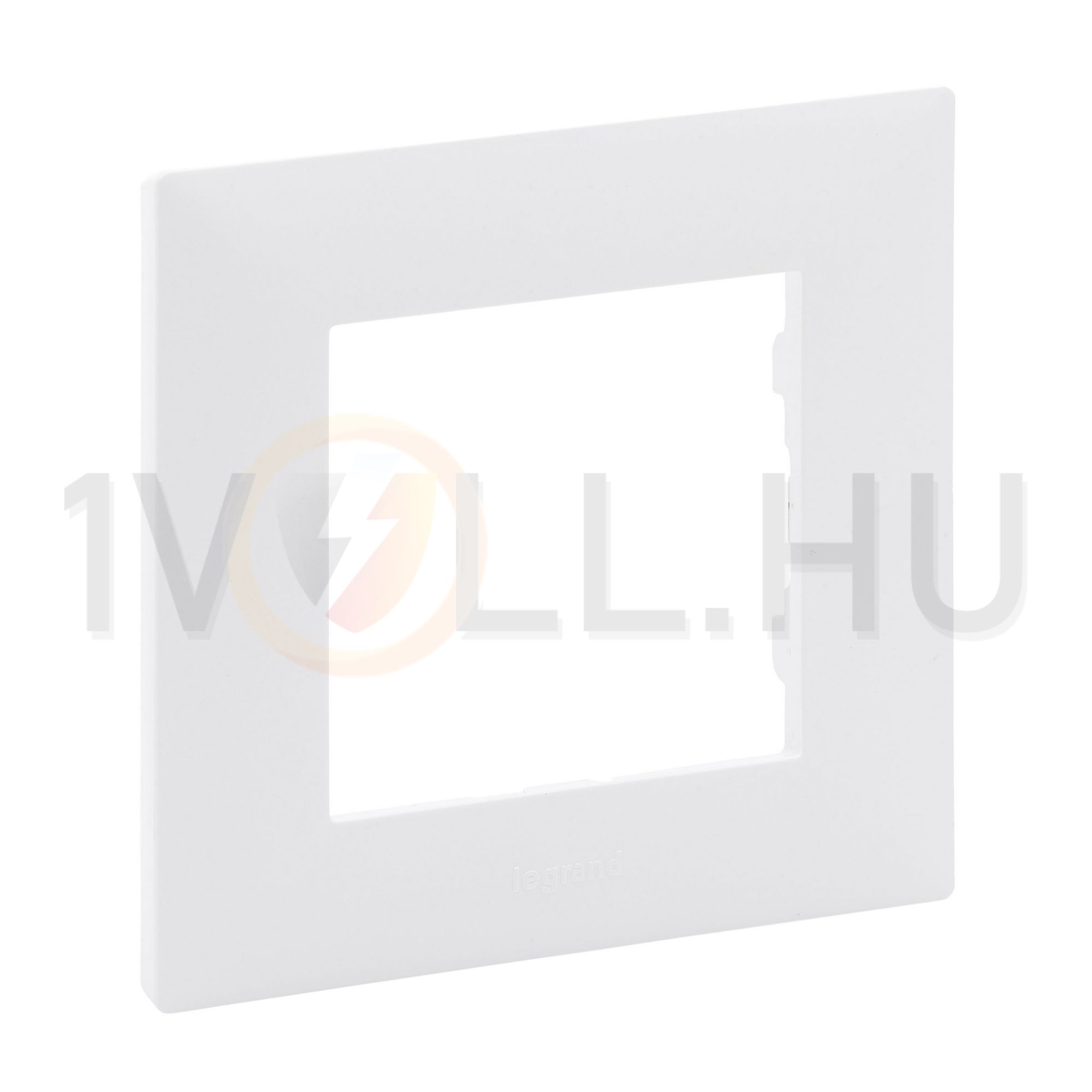 NiloéStep keret 1-egység vízszintes és függőleges műanyag fehér kezeletlen LEGRAND - 863191