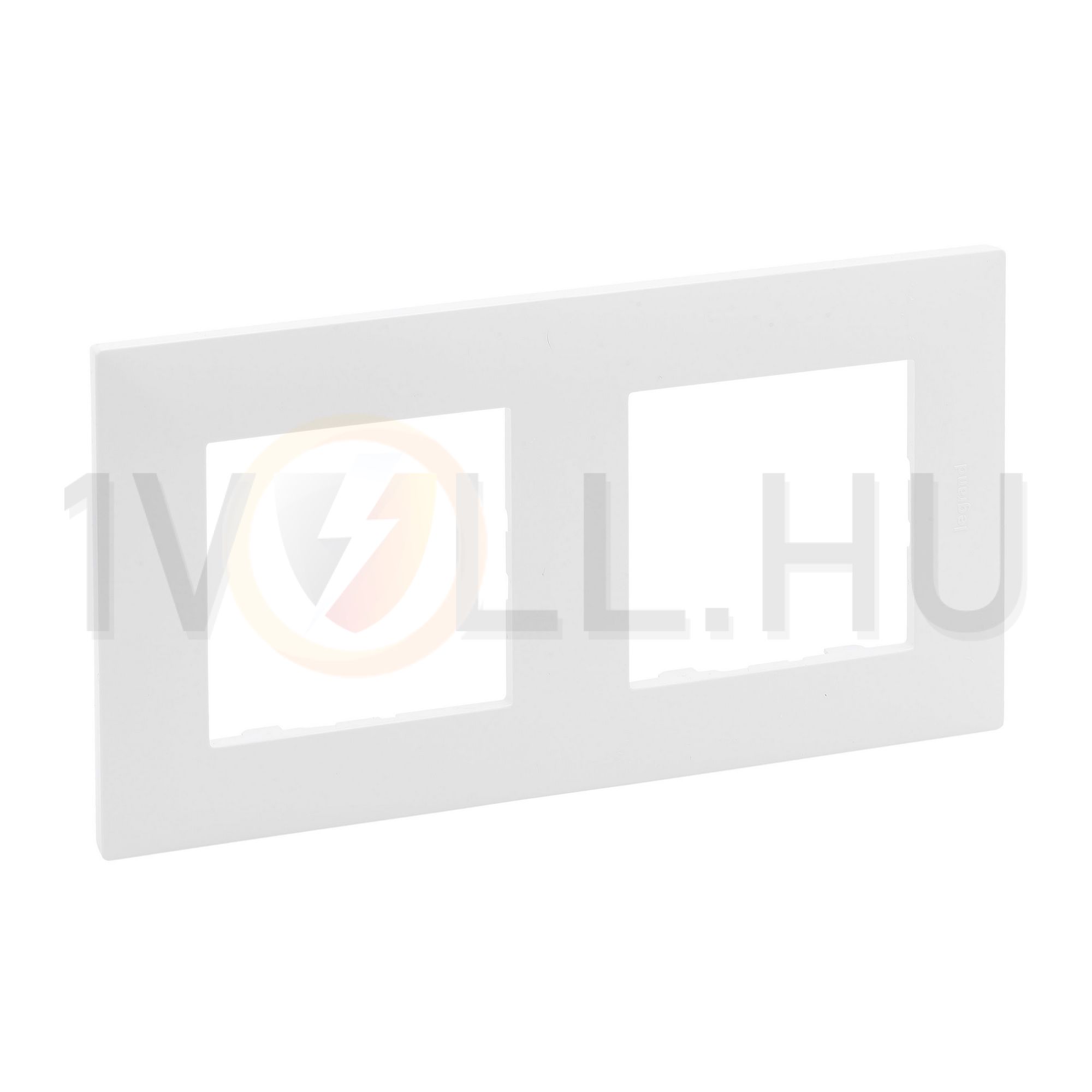 NiloéStep keret 2-egység vízszintes és függőleges műanyag fehér kezeletlen LEGRAND - 863192