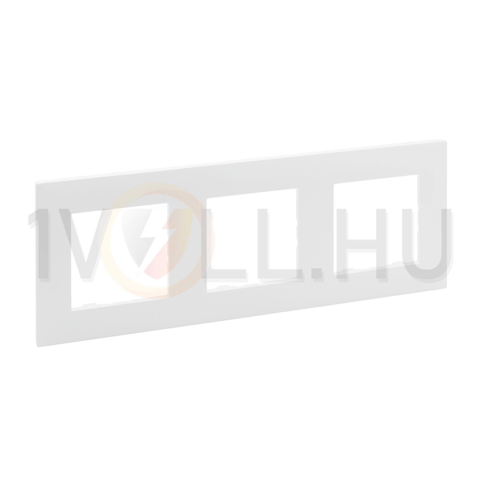 NiloéStep keret 3-egység vízszintes és függőleges műanyag fehér kezeletlen LEGRAND - 863193