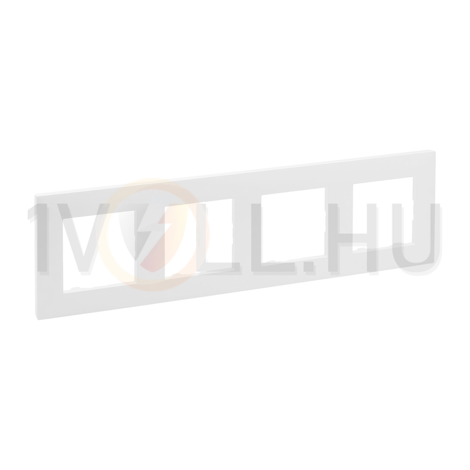 NiloéStep keret 4-egység vízszintes és függőleges műanyag fehér kezeletlen LEGRAND - 863194