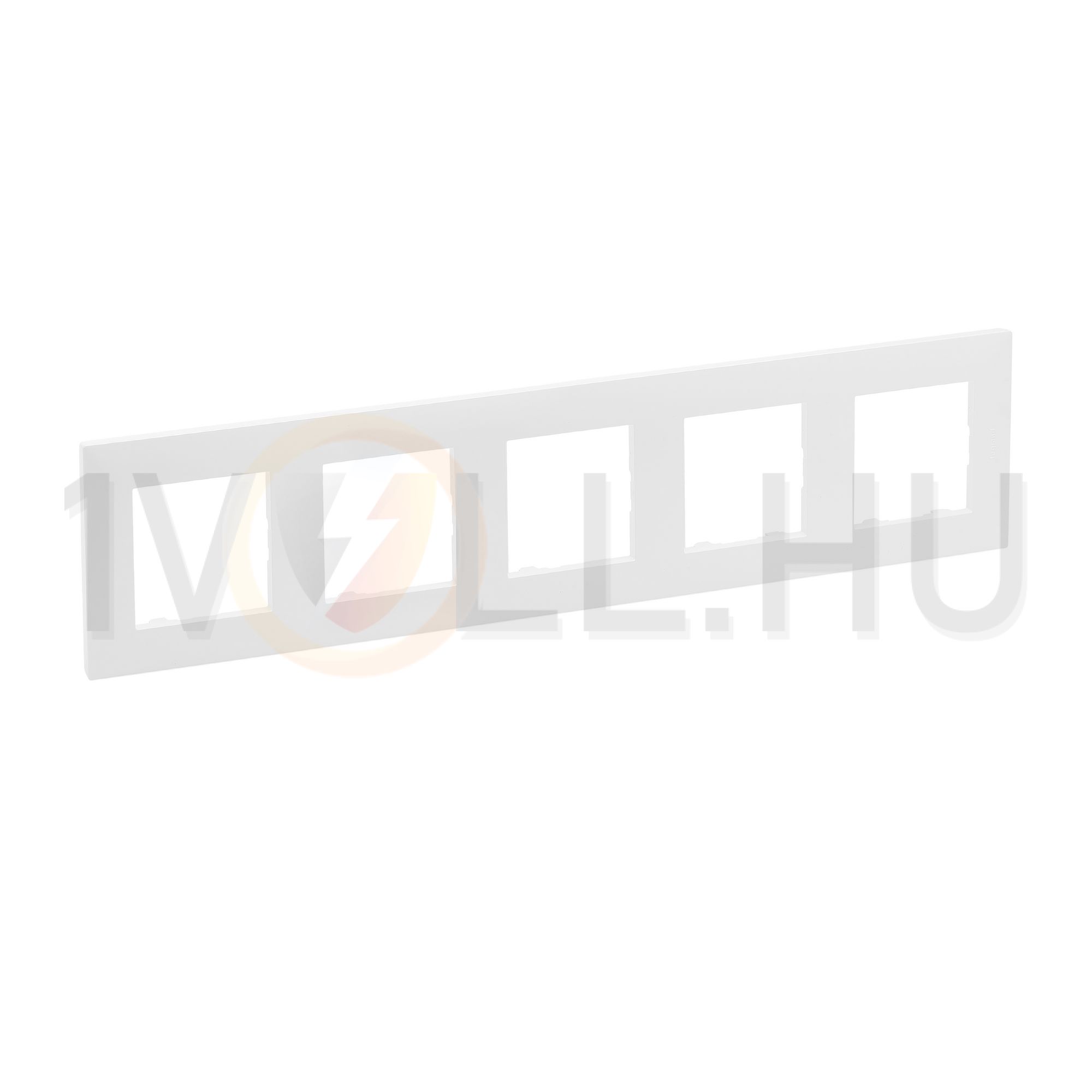 NiloéStep keret 5-egység vízszintes és függőleges műanyag fehér kezeletlen LEGRAND - 863195