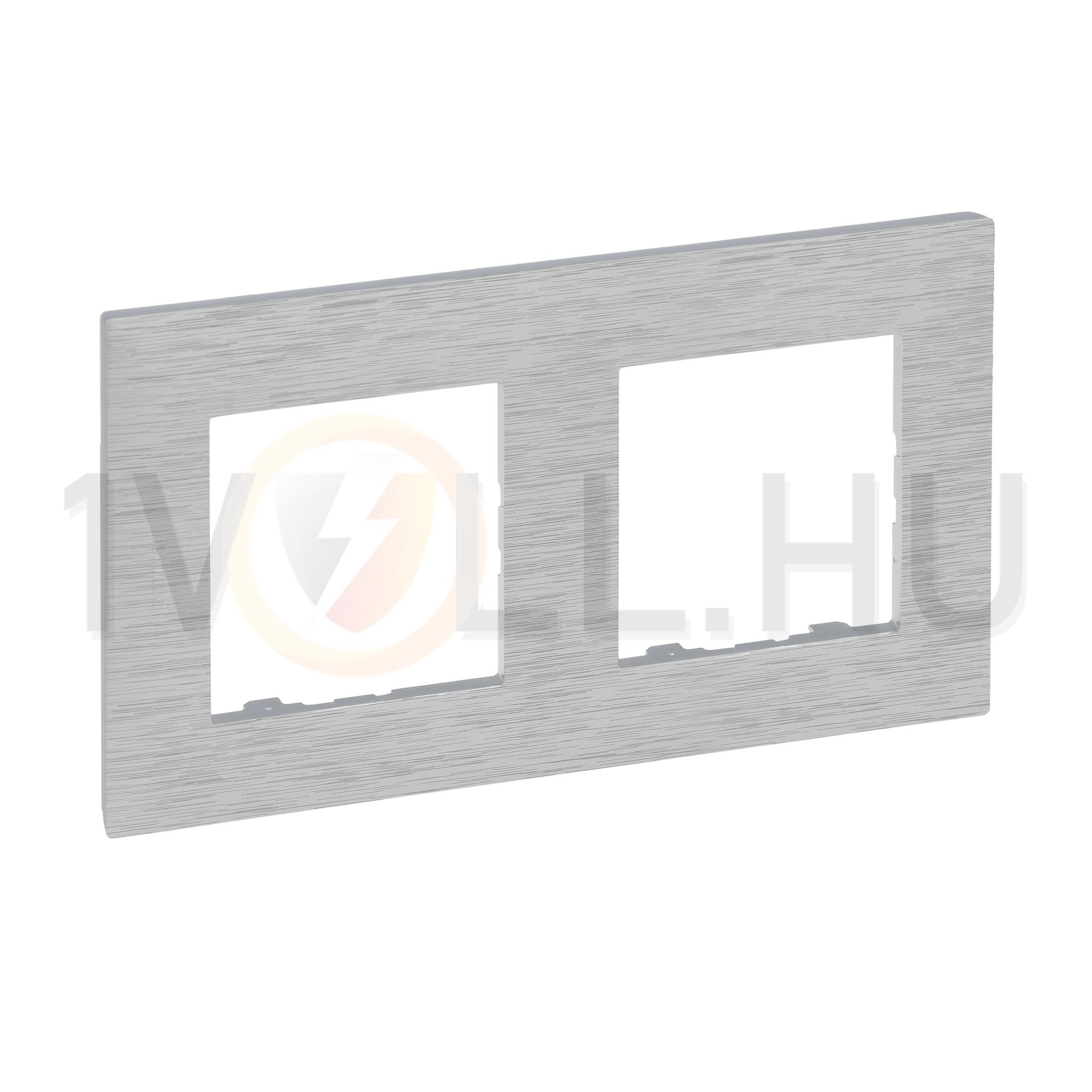 NiloéStep keret csiszolt alumínium 2-egység vízszintes és függőleges műanyag kezeletlen LEGRAND - 863892