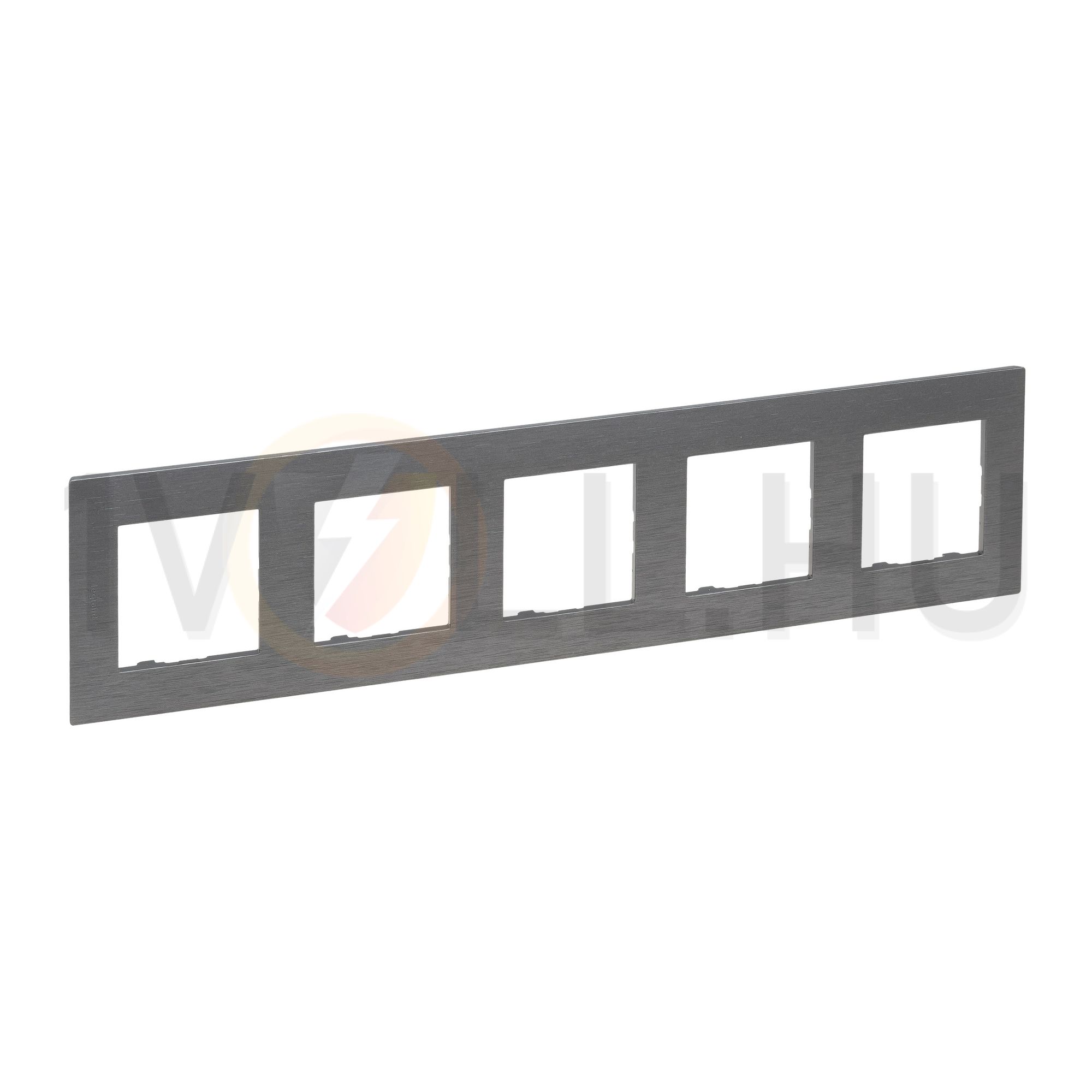 NiloéStep keret csiszolt szürke 5-egység vízszintes és függőleges műanyag kezeletlen LEGRAND - 863995