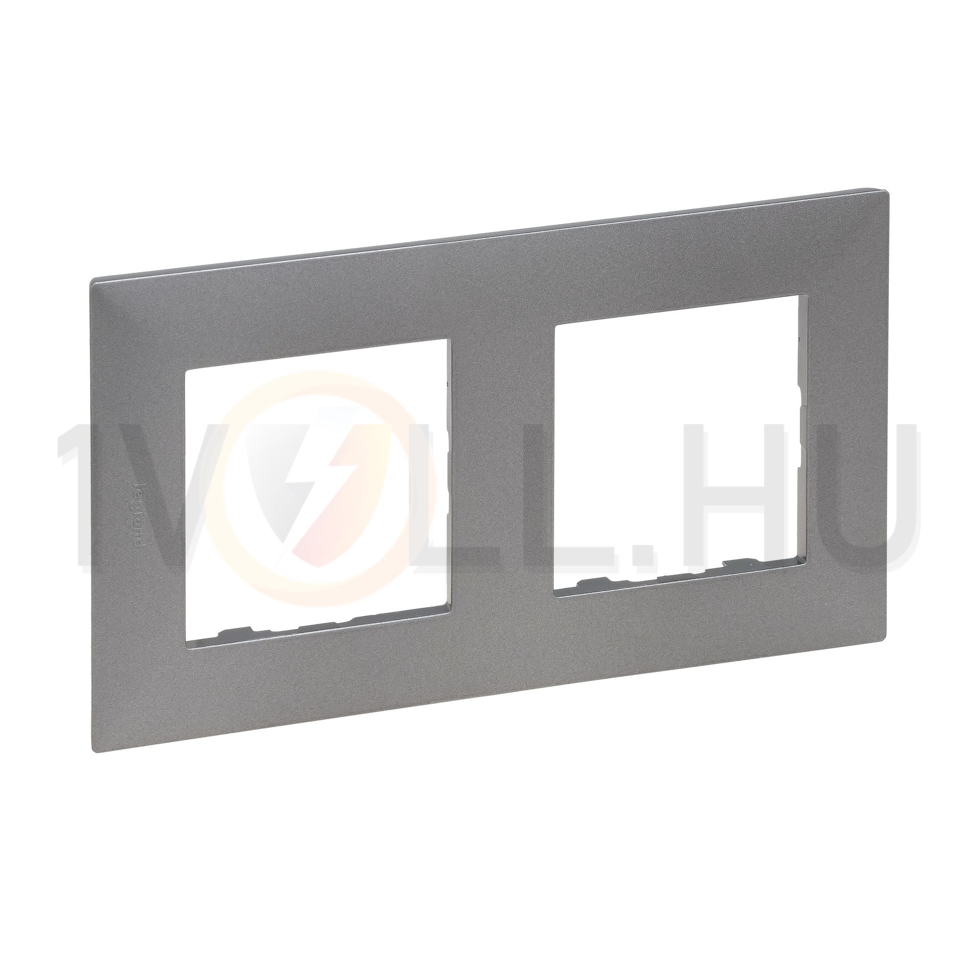 NiloéStep keret grafit szürke 2-egység vízszintes és függőleges műanyag kezeletlen LEGRAND - 863492