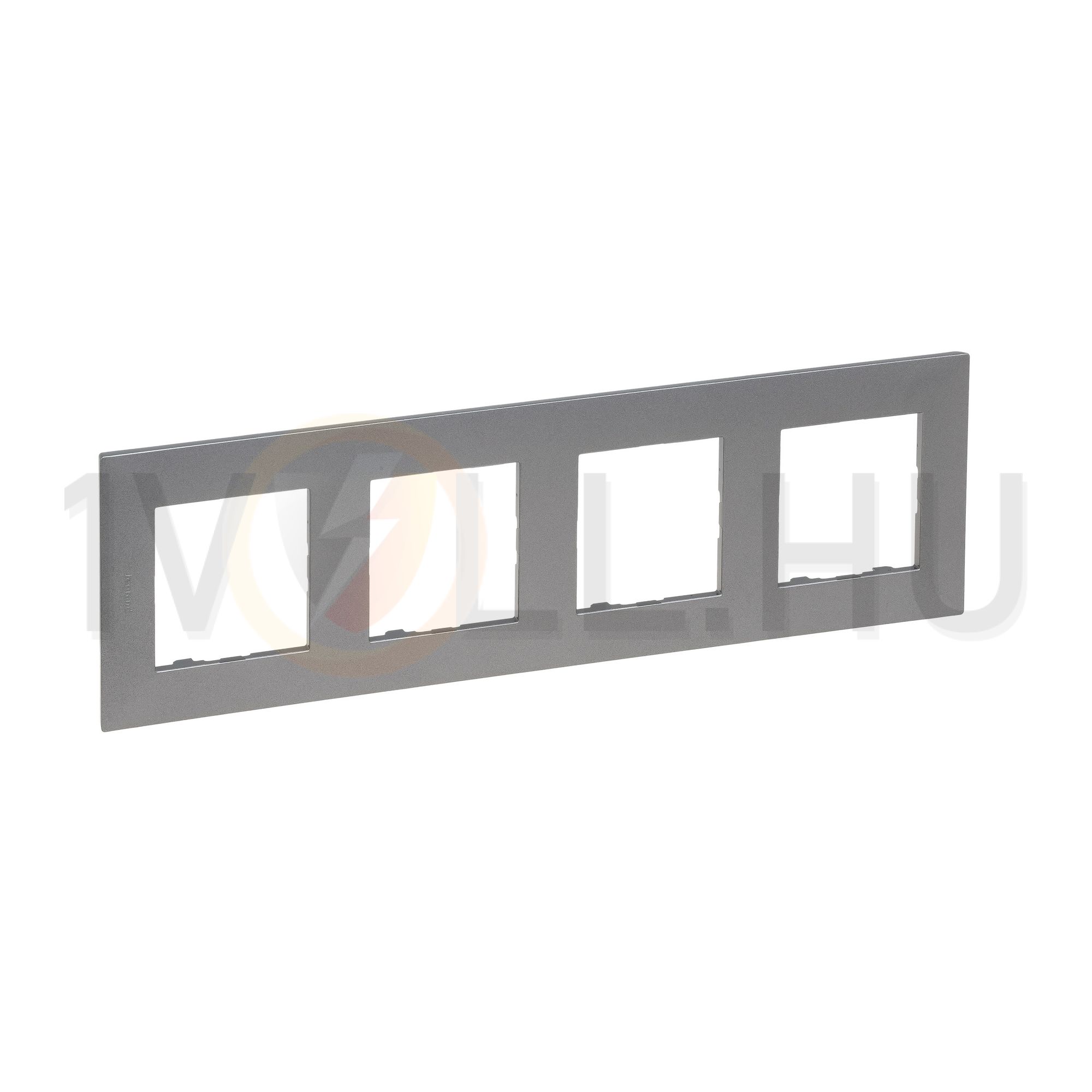 NiloéStep keret grafit szürke 4-egység vízszintes és függőleges műanyag kezeletlen LEGRAND - 863494