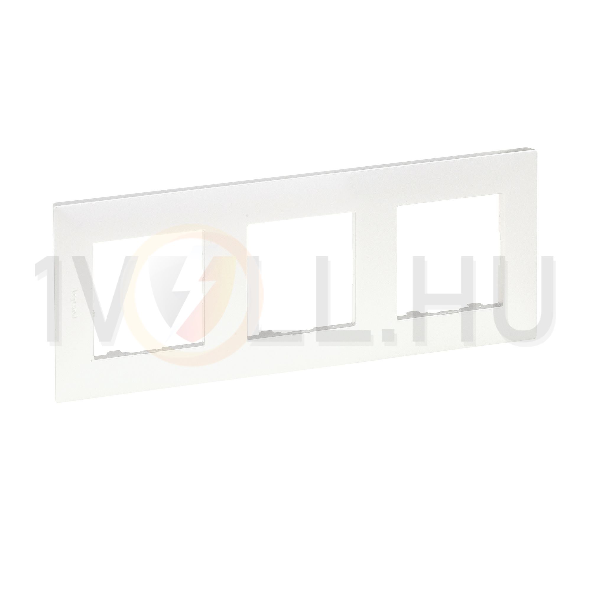 NiloéStep keret gyöngyház 3-egység vízszintes és függőleges műanyag kezeletlen LEGRAND - 863693