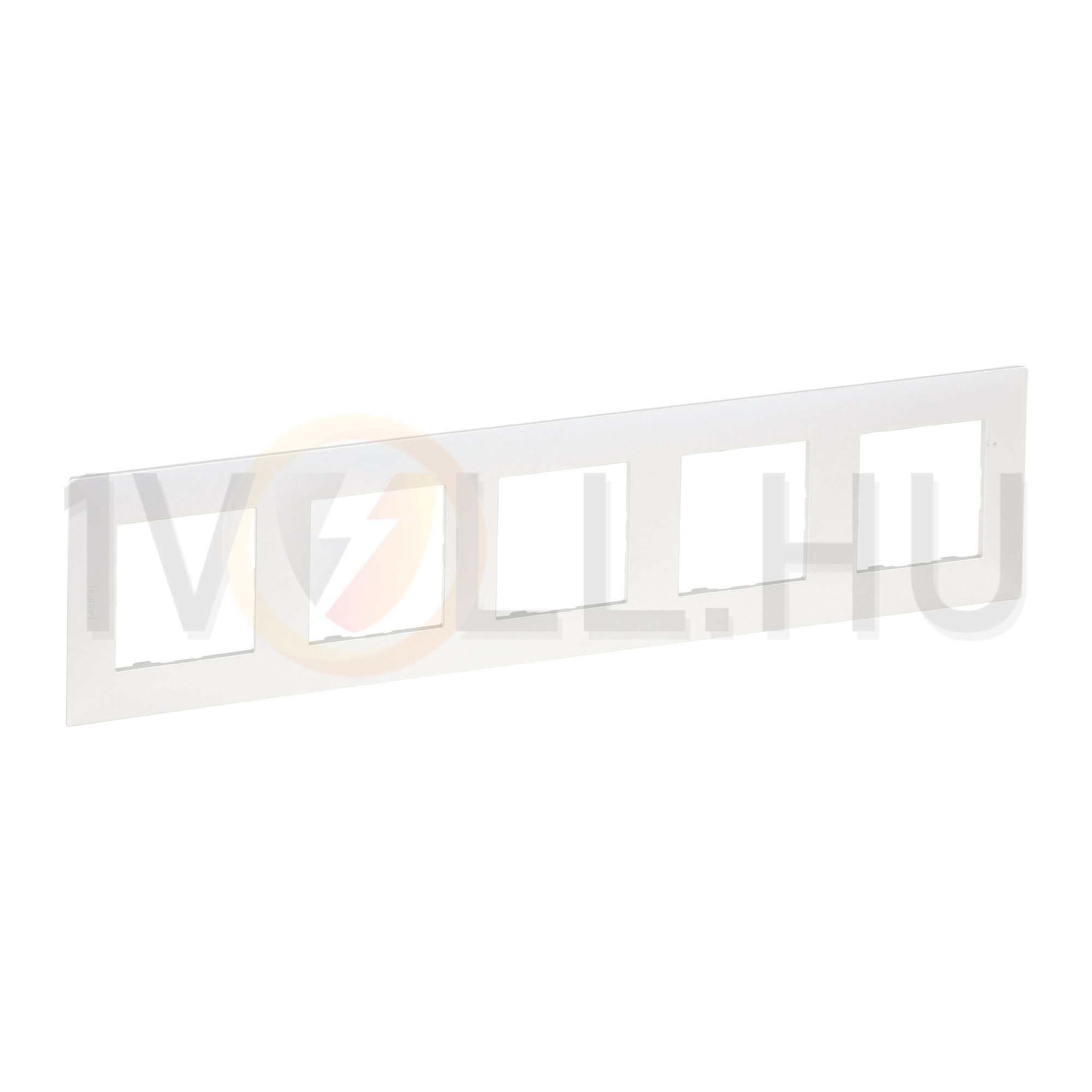 NiloéStep keret gyöngyház 5-egység vízszintes és függőleges műanyag kezeletlen LEGRAND - 863695