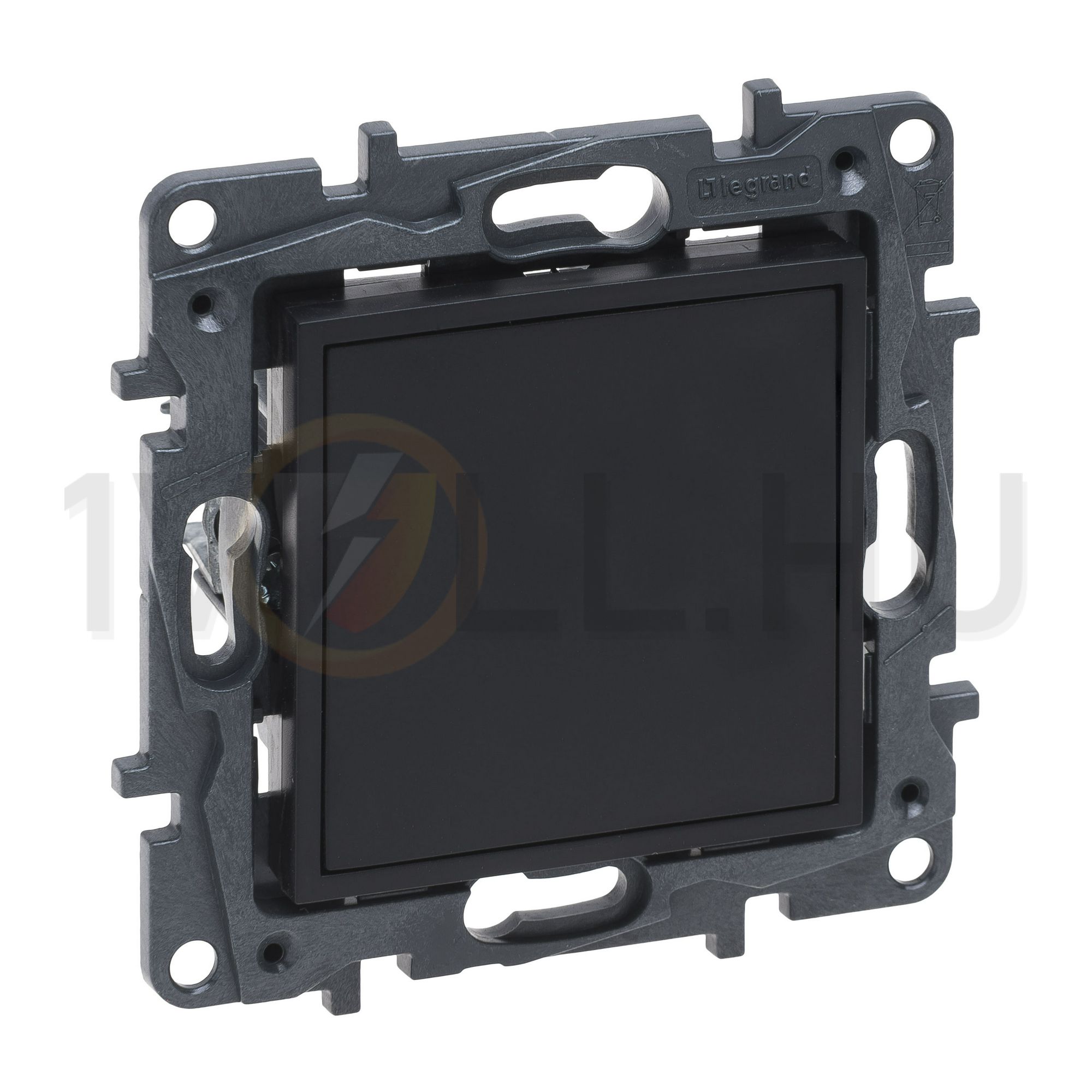 NiloéStep vakfedél műanyag négyzetes fekete LEGRAND - 863500