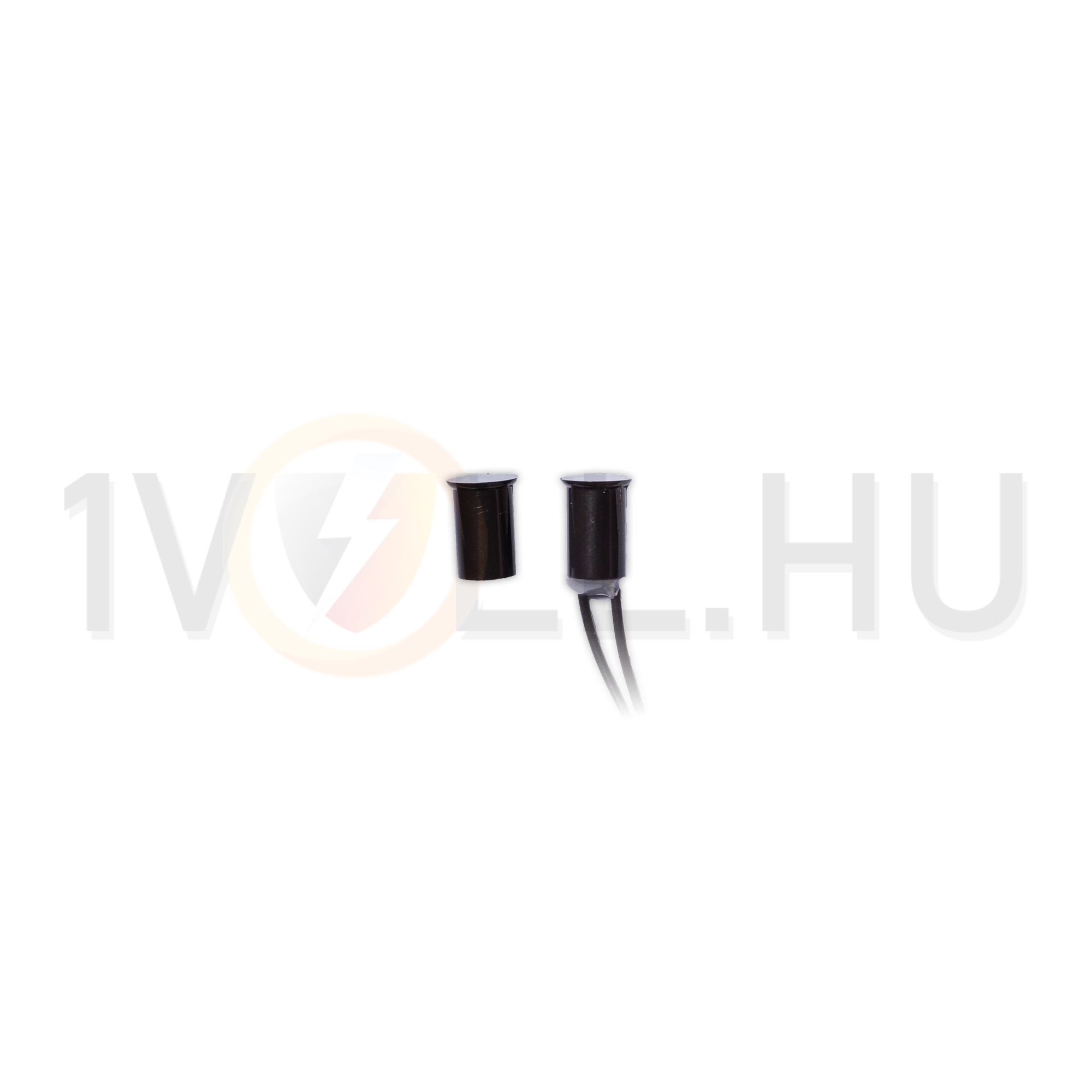 Nyitásérzékelő (reed-relé) 2vez. Befúrható 12,5mm kapcs.táv süllyesztett barna TANE ALARM - MINI-10BR