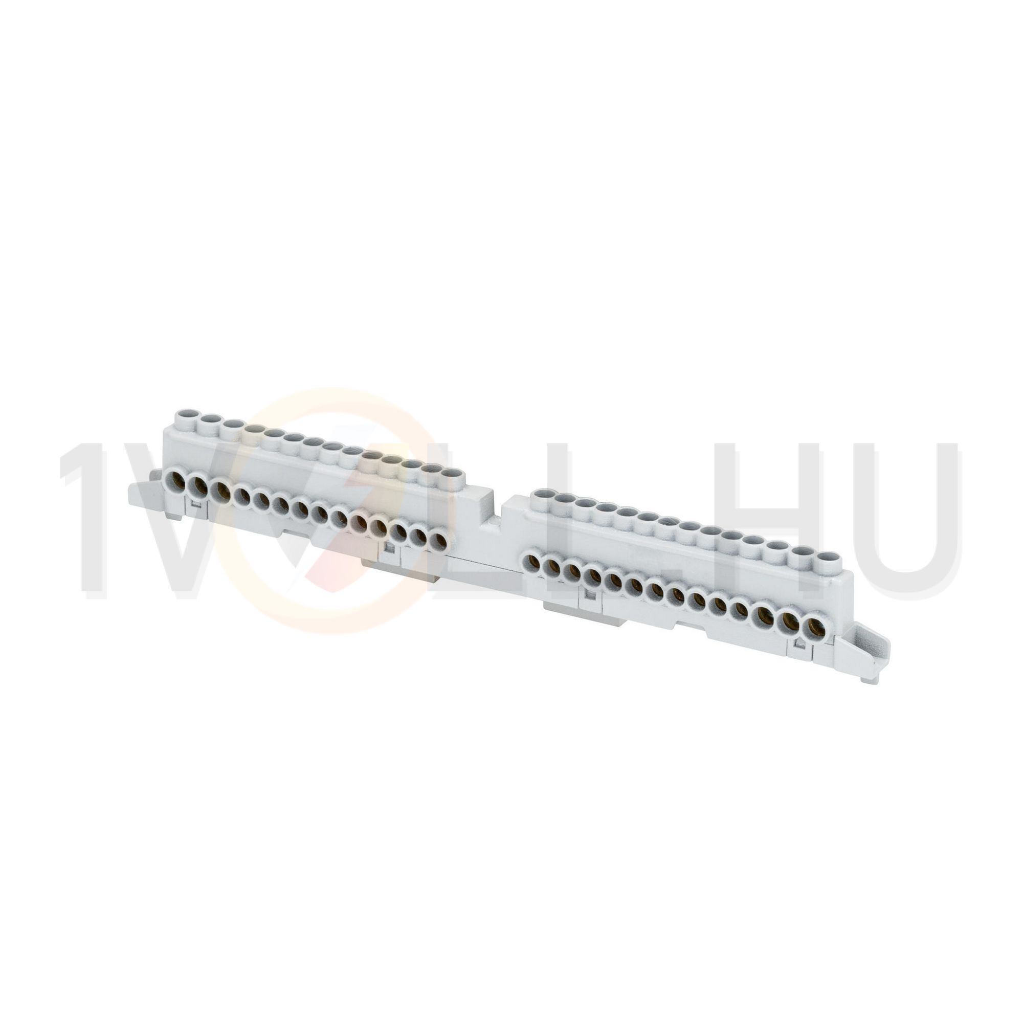 PE/N sín kiselosztóba 2P 80A 18M 2x(3x16mm2 + 17x10mm2) 40CD GEWISS - GW40418B