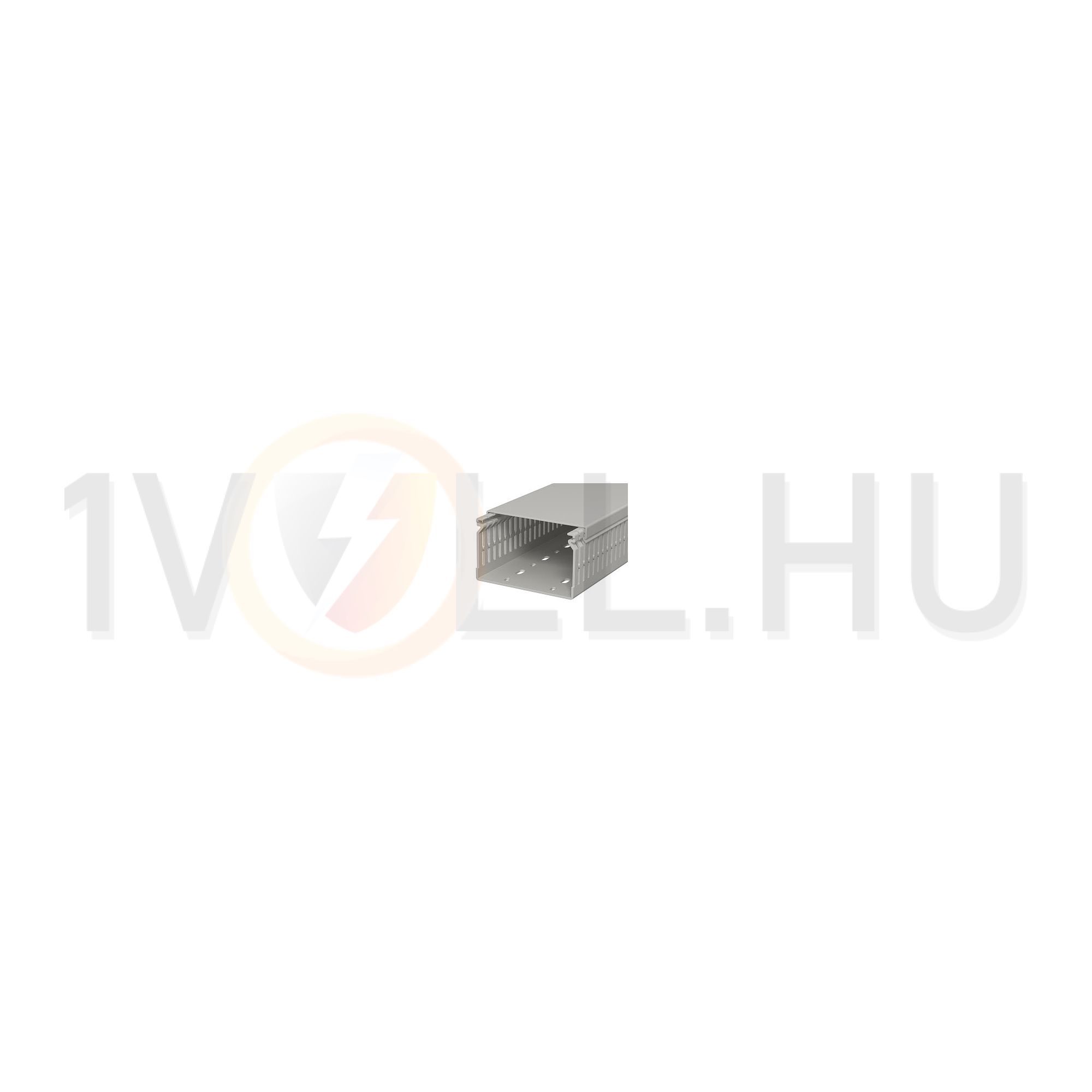 Perforált huzalozócsatorna 60mm x 100mm x 2000mm gránitszürke 12.5mm LK4 N 60100 OBO-BETTERMANN - 6178211