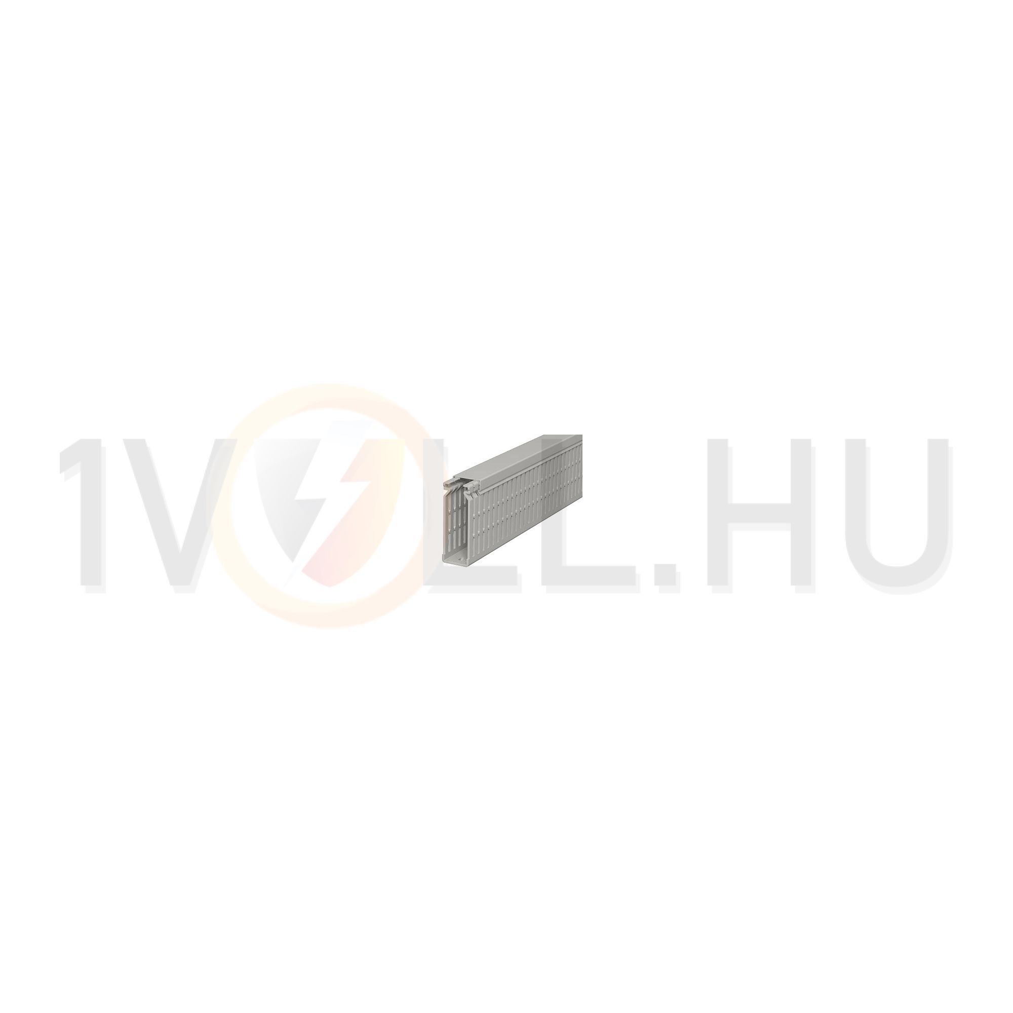 Perforált huzalozócsatorna 80mm x 25mm x 2000mm gránitszürke 12.5mm LK4 N 80025 OBO-BETTERMANN - 6178225
