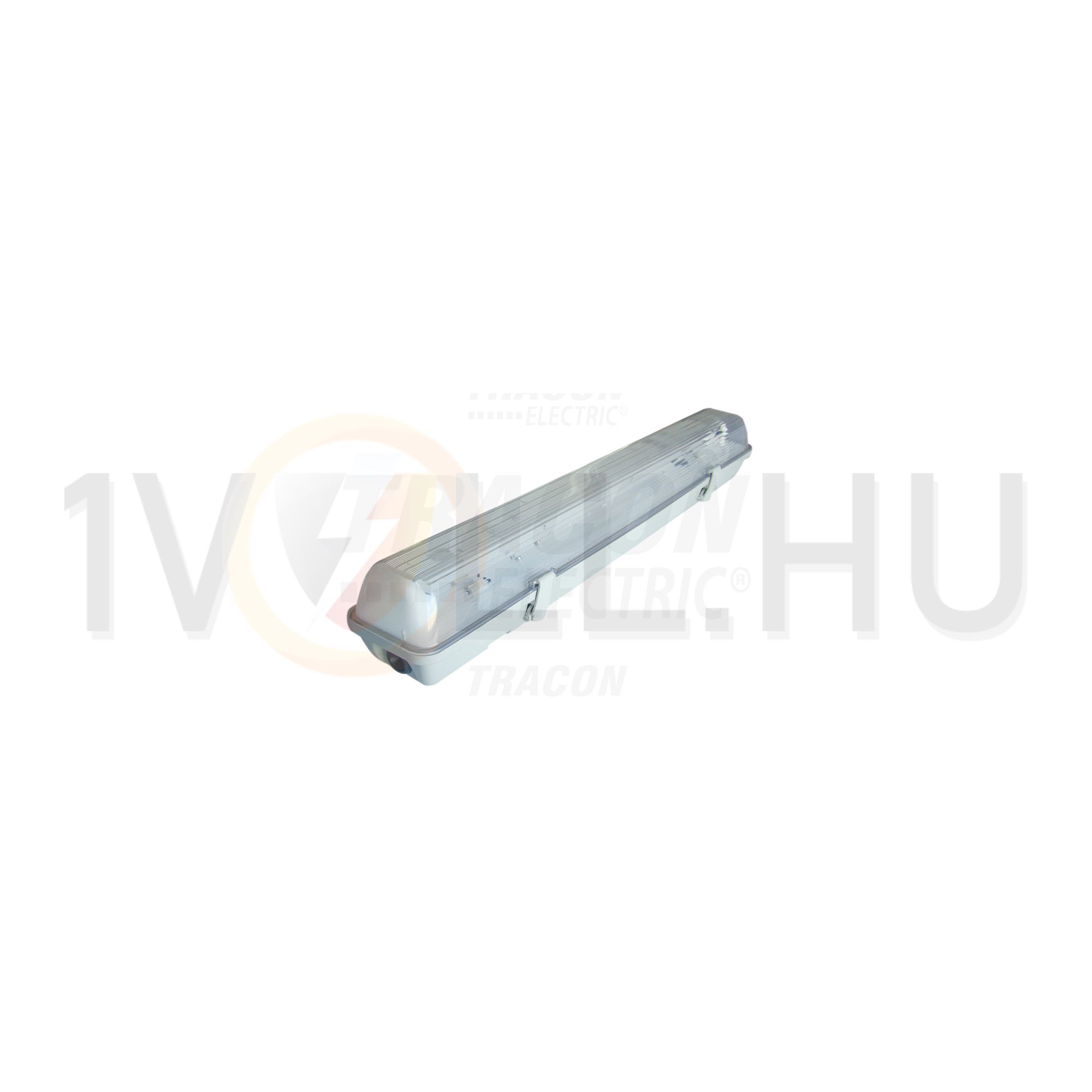 Porpáramentes lámpatest falonkívüli 1x 18W 230V G13 IP65 elektronikus-előtét TRACON - TLFV-118E