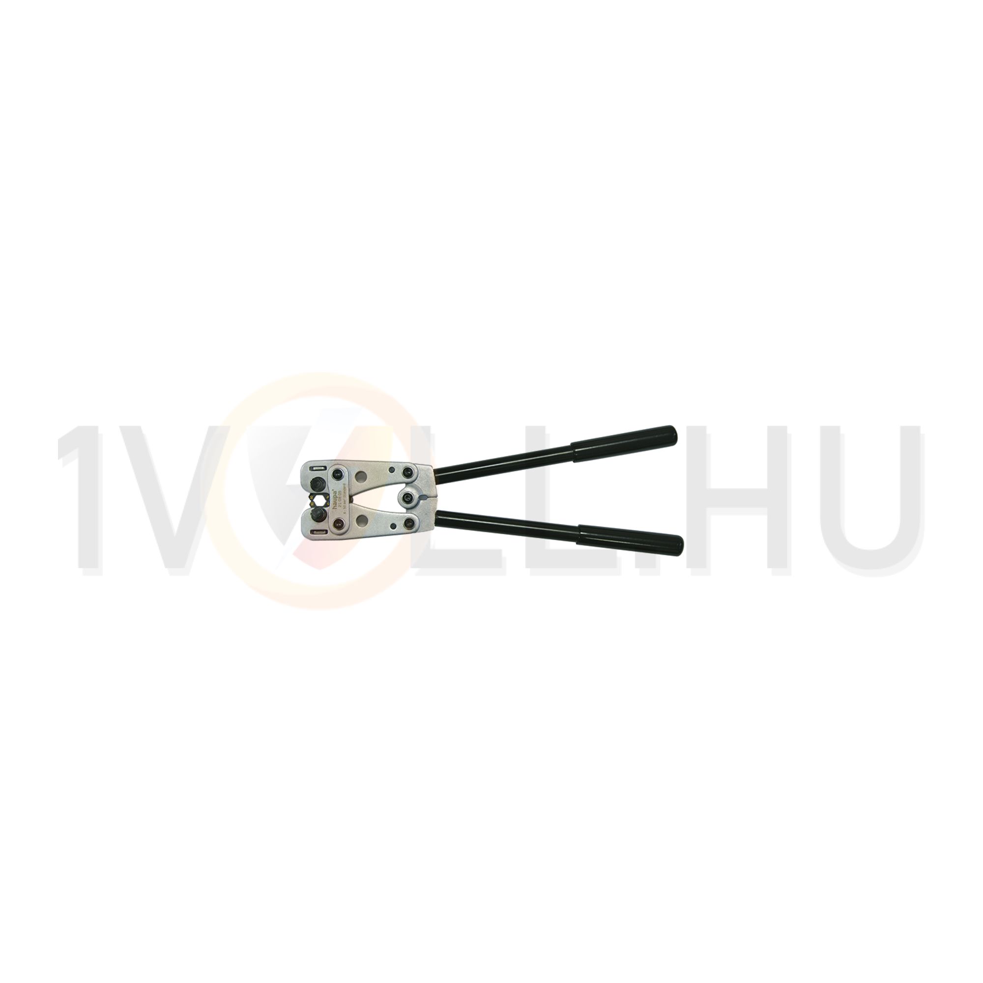 Présfogó szigeteletlen csősaruhoz standard forgatható préspofával kábelsaru/-összekötő-hoz Haupa - 210805