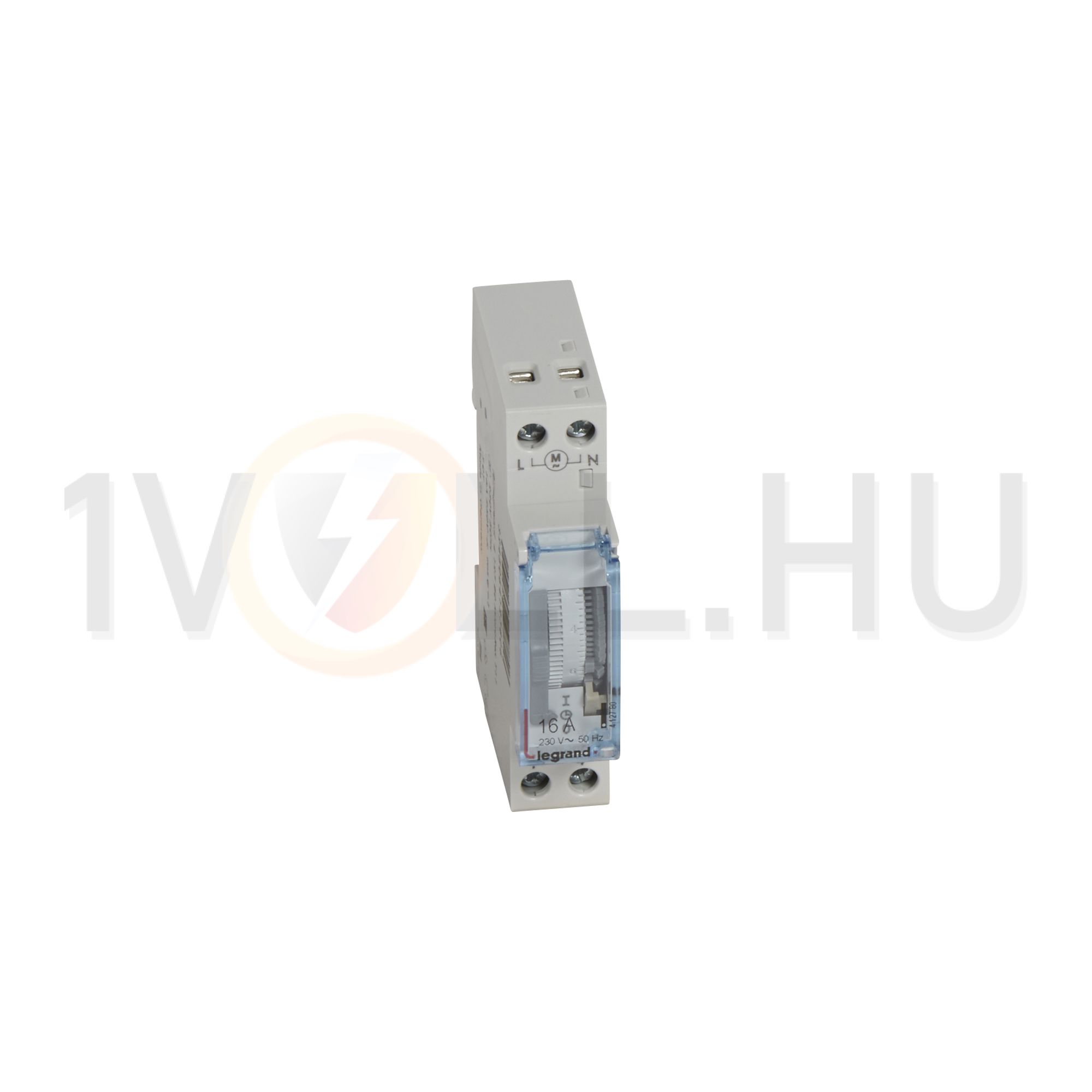 Programozható időkapcsoló analóg napi 1 záró 16A 1M LEGRAND - 412780