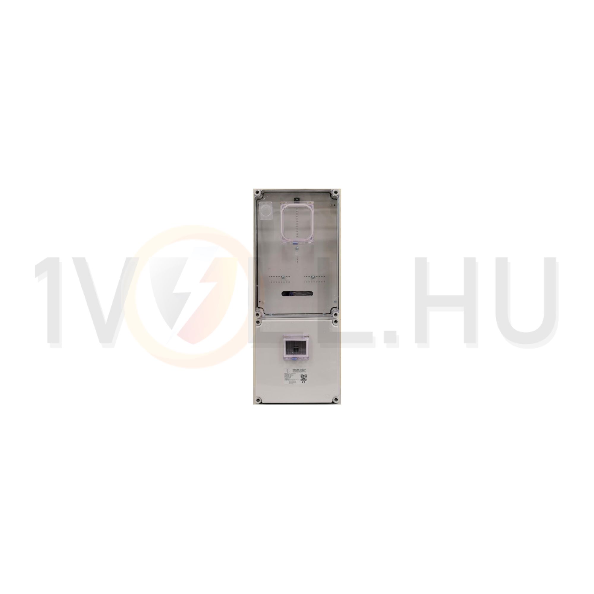 1/3F mérőszekrény 1xM63.80A szabadvezetékes 1-szintes 1-mérőhely PVT 3075 Fm-SZ-U Csatári Plast - CSP24.E123