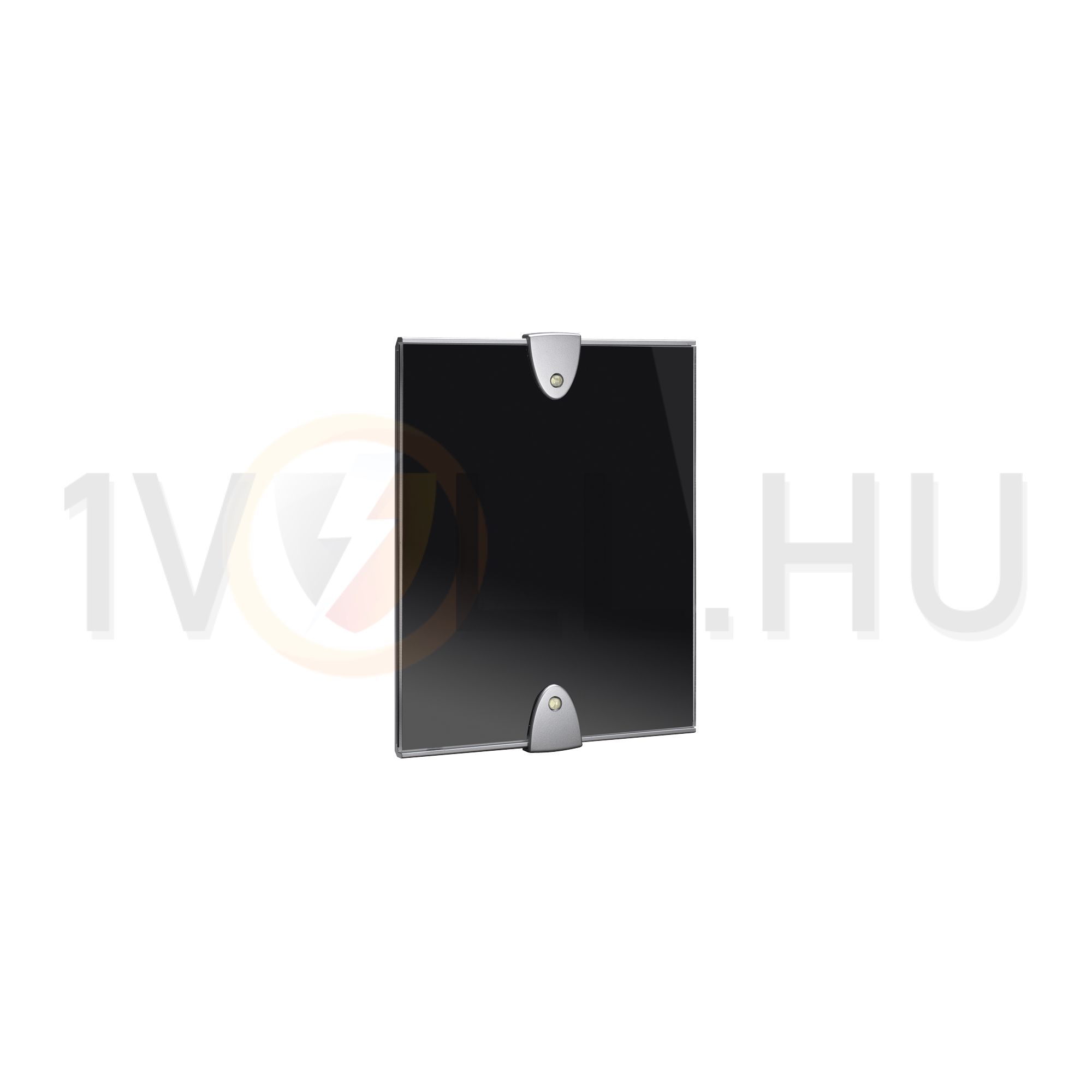 RF dallamcsengő 16dallam vaku 12kép 8-12VAC/4xLR14 500m-hatótáv 83dB ezüst MISTRAL 600E GROTHE - 43401