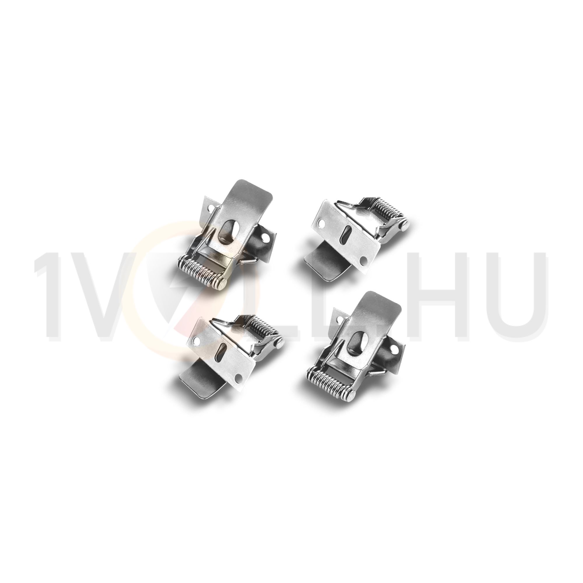 Rugós rögzítő készlet LED panelhez (4db) ezüst acél Backlit Modee - MPL-CEM4-BL