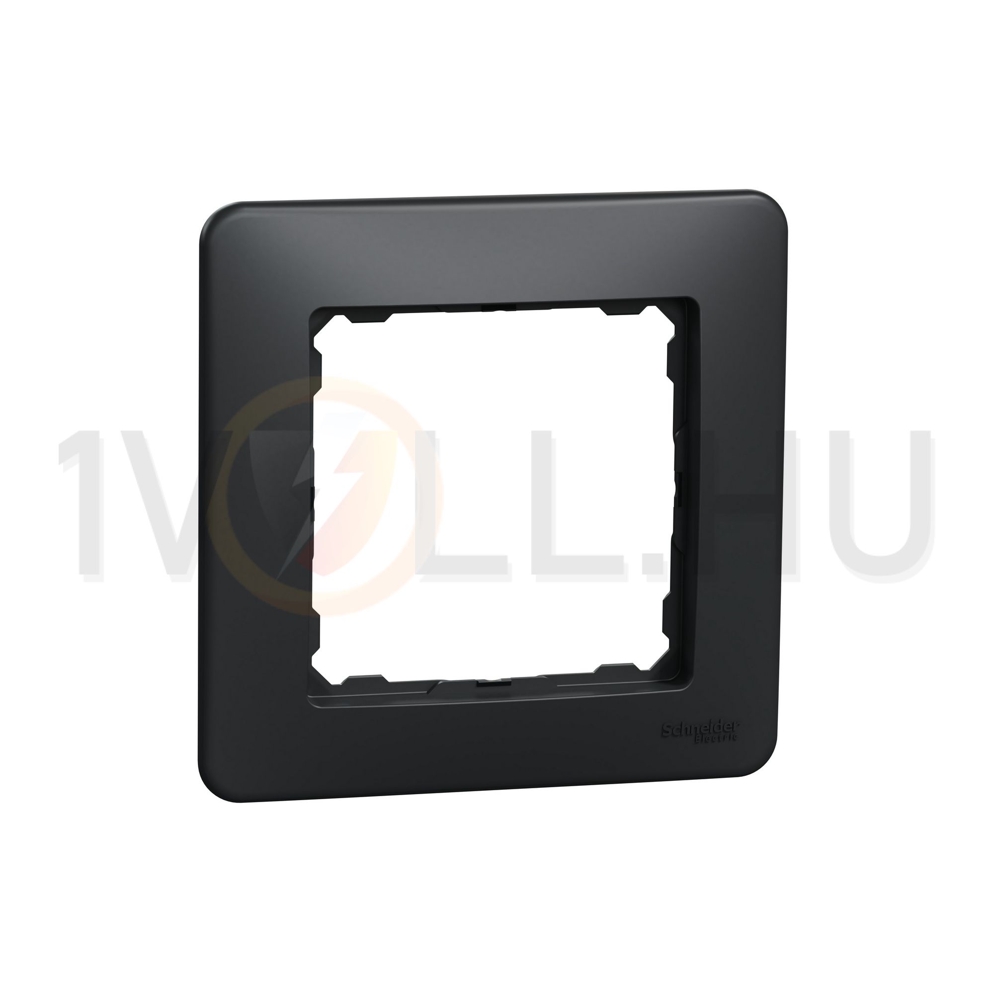 SednaDesign keret 1-es vízszintes és függőleges műanyag antracit Schneider - SDD314801