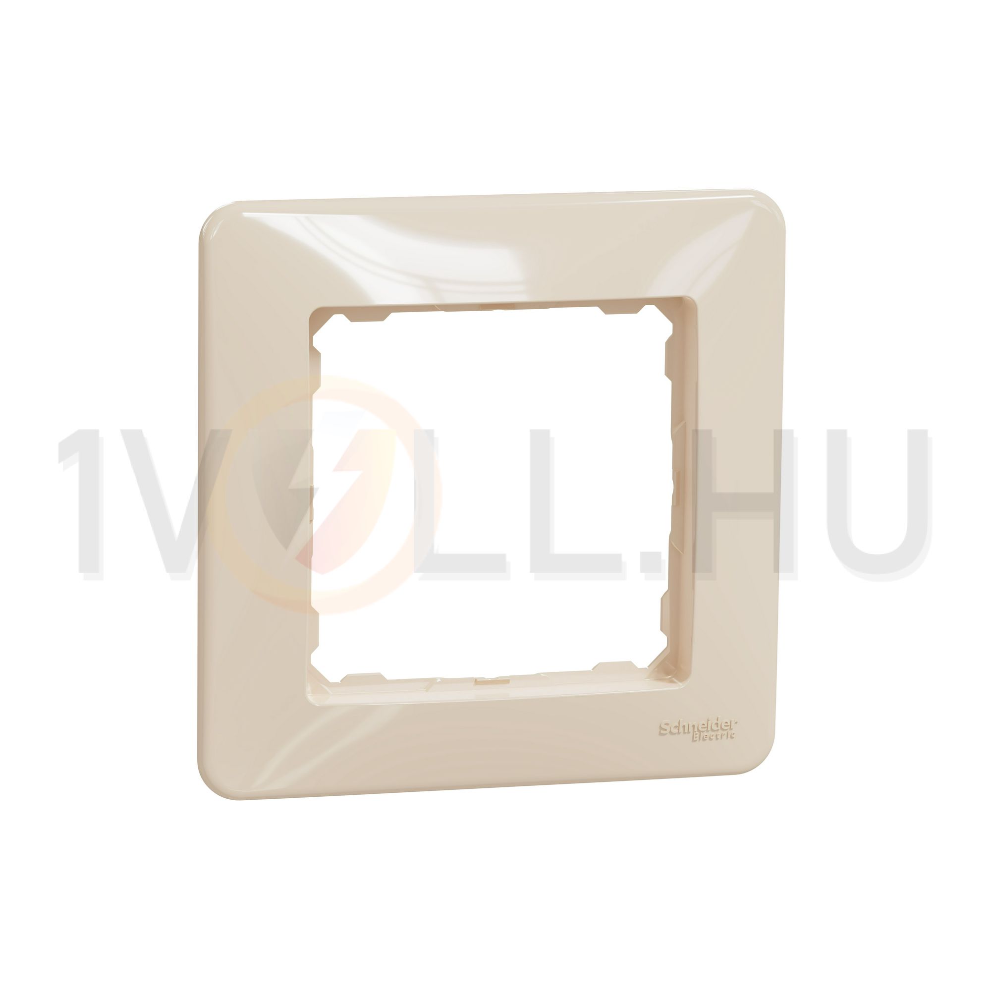 SednaDesign keret 1-es vízszintes és függőleges műanyag bézs Schneider - SDD312801