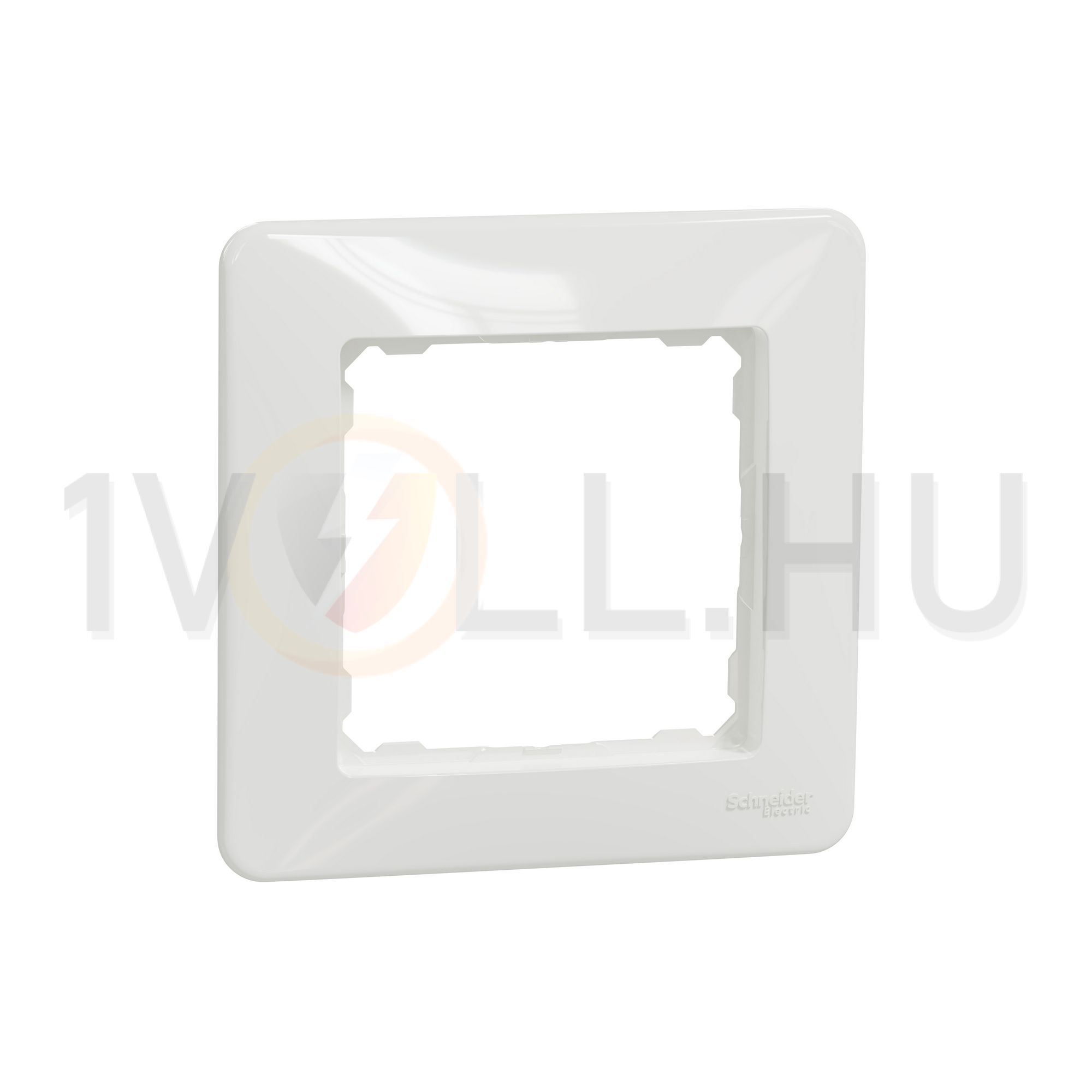 SednaDesign keret 1-es vízszintes és függőleges műanyag fehér Schneider - SDD311801