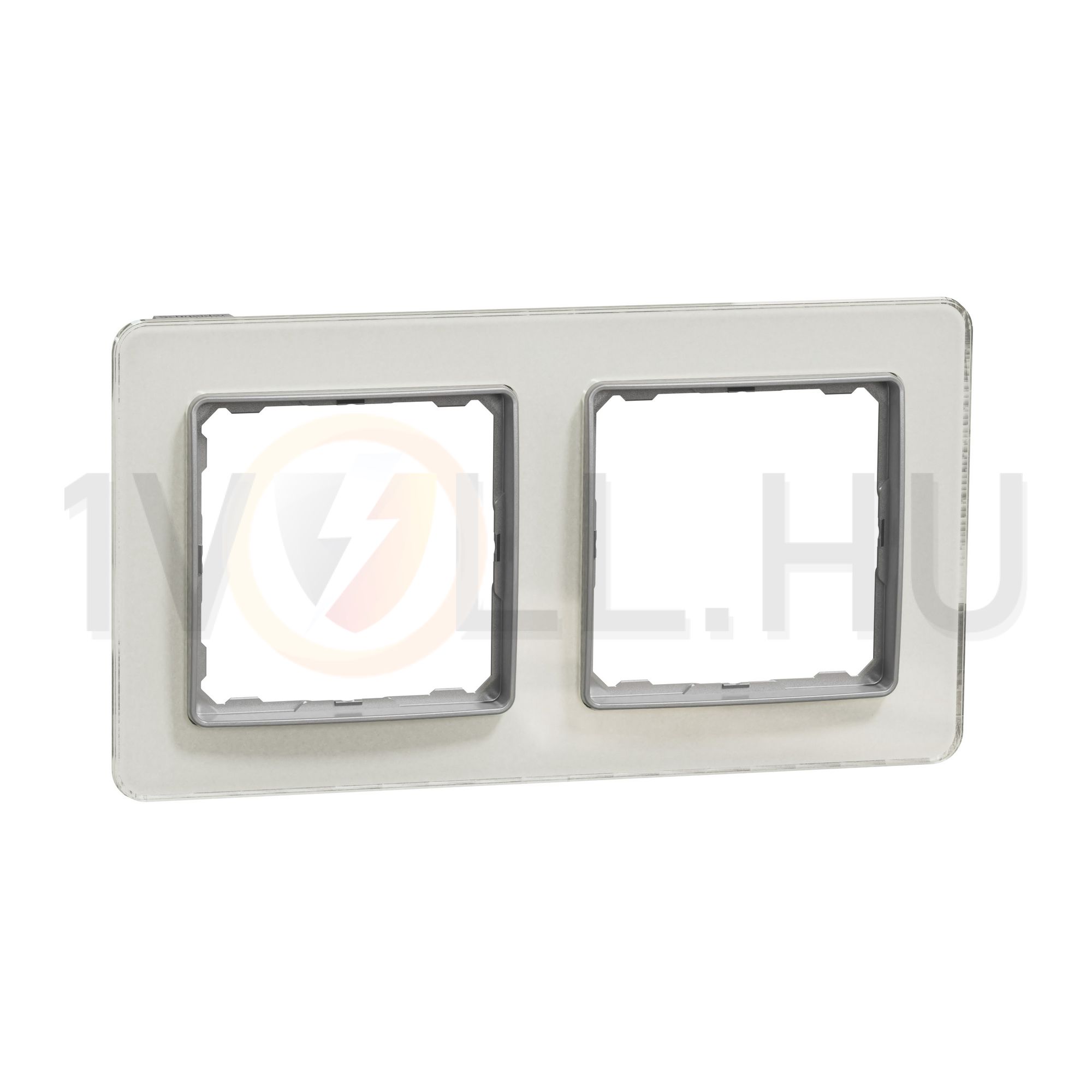 SednaElements keret opál 2-es vízszintes és függőleges műanyag Schneider - SDD360802