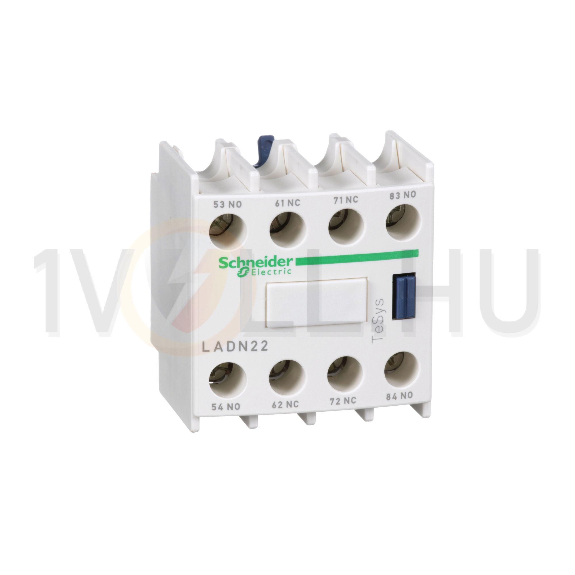 Segédérintkező blokk D-hez előlapra rádugható 2-z 2-ny 10A/AC15/230V TeSys LAD-N Schneider - LADN22