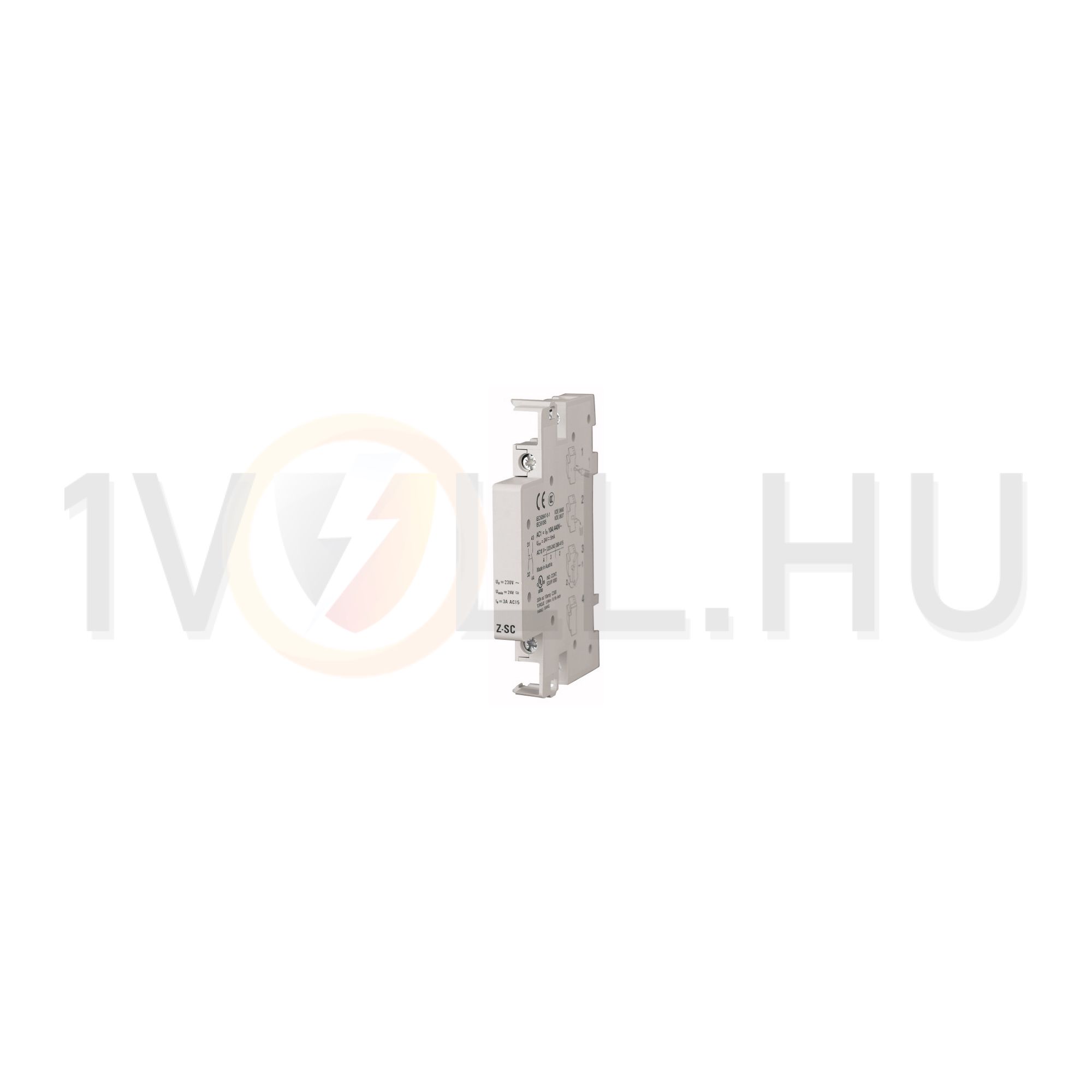Segédérintkező Z-SCH-kontaktorhoz 1-z 1-ny 3A 230V AC 0.5modul Z-SC EATON - 248862