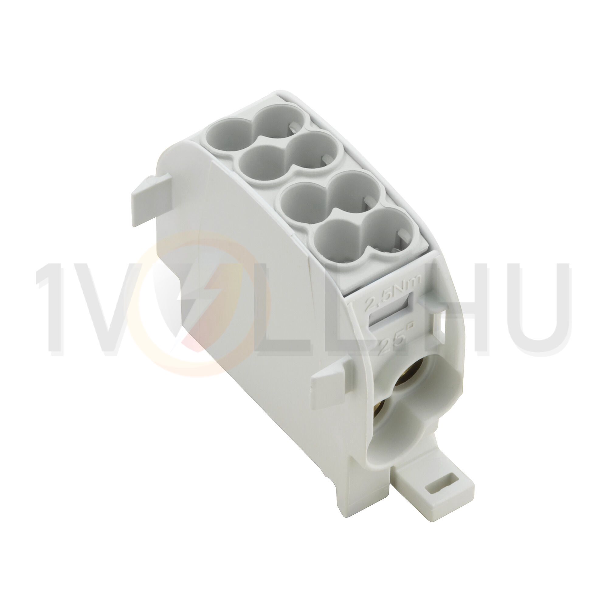 Sorkapocs elosztóblokk 2x25/2x16mm2 1-szint 152A szürke csavaros WPD 101 2X25/2X16 GY Weidmüller - 1560730000