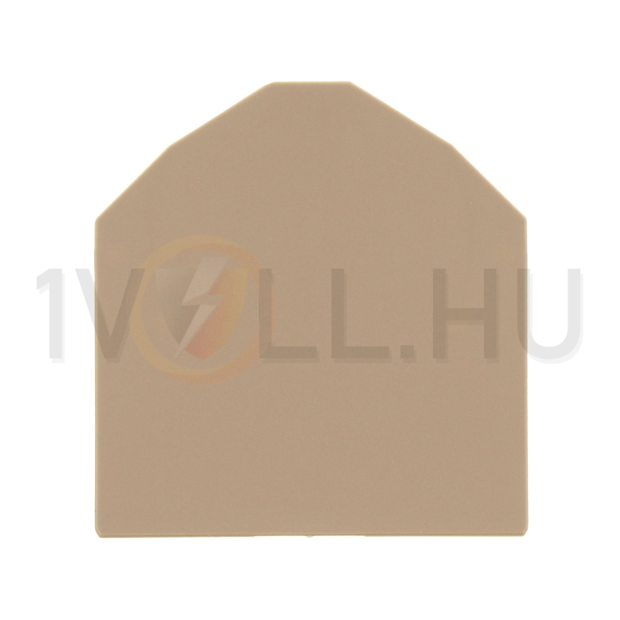 Sorkapocs elválasztólap RK16 sorkapocshoz bézs 1.5mm-va TW 16 BG CONTA-CLIP - 2105.2