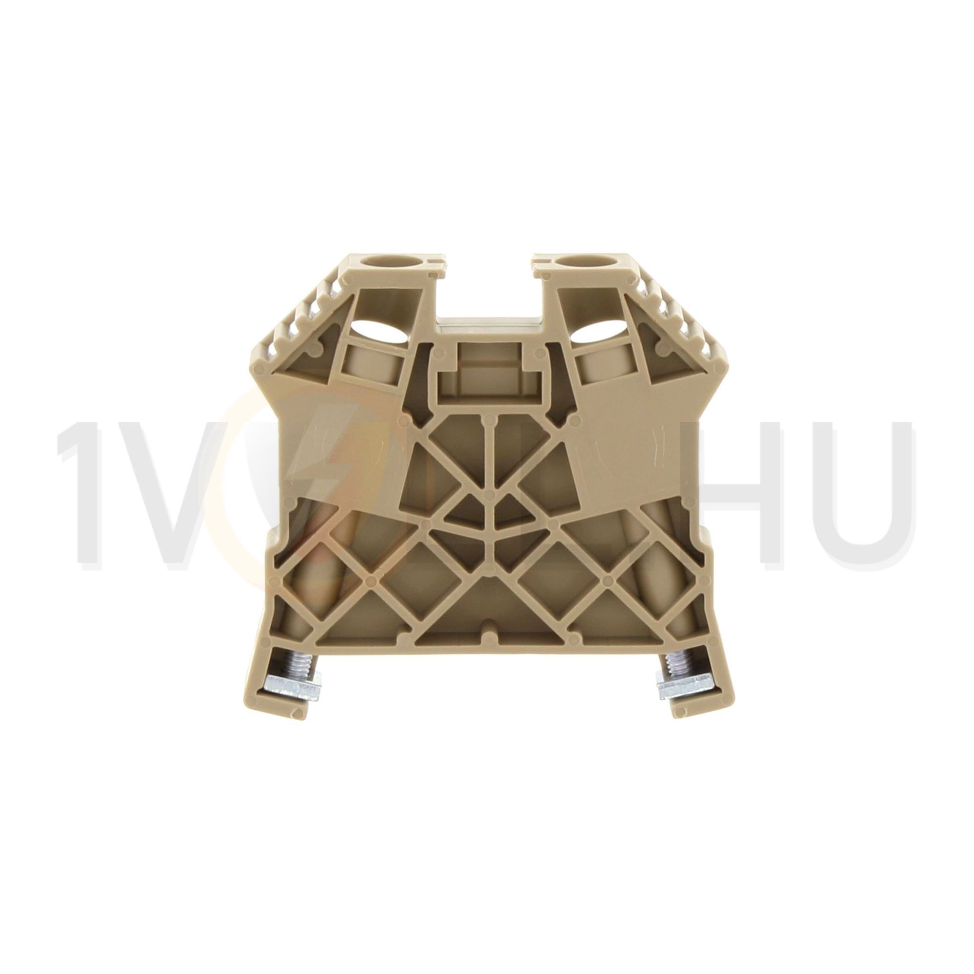 Sorkapocs végbak TS35 csavaros műanyag bézs ES 35/2/K BG CONTA-CLIP - 2826.2