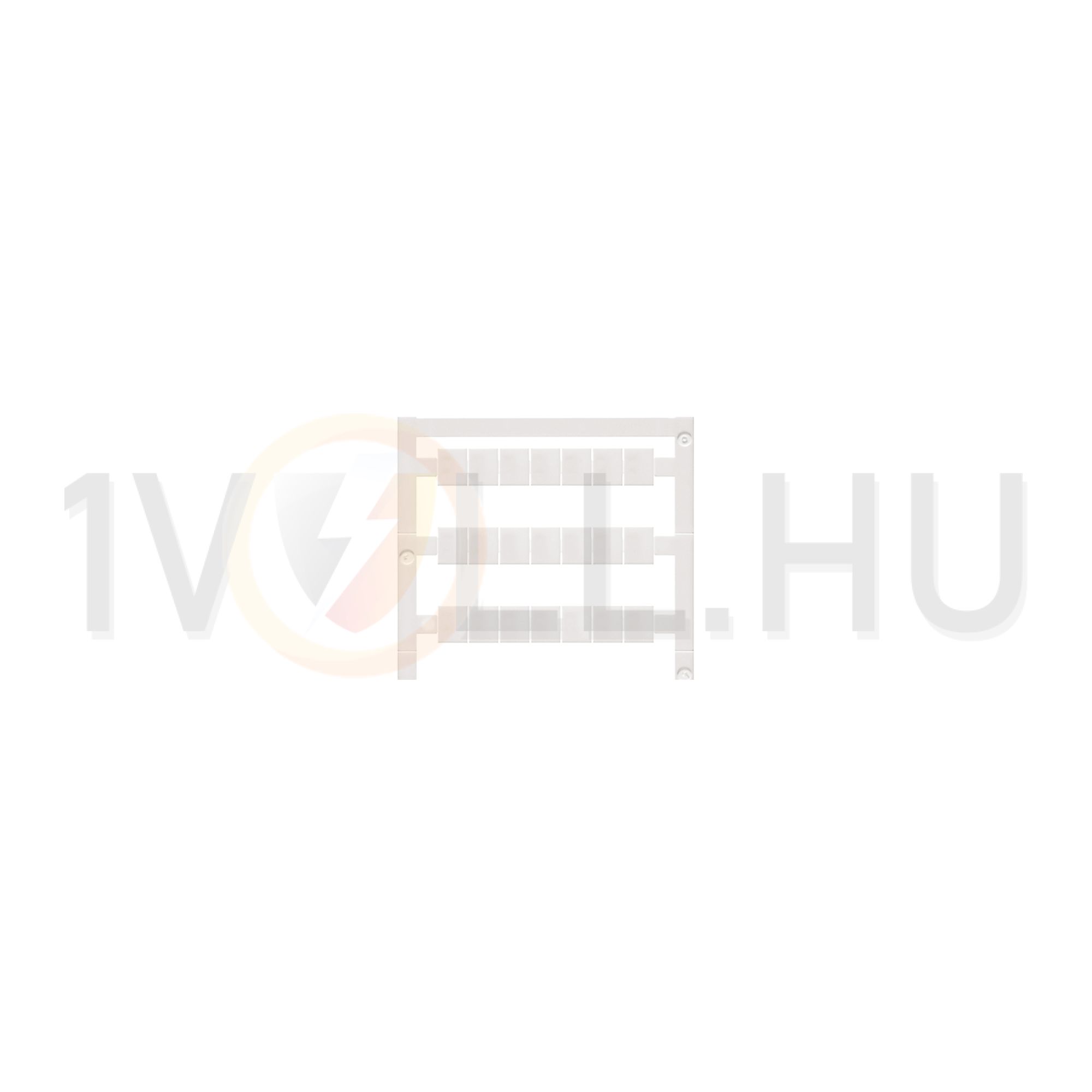 Sorkapocsjelölő lap feliratozható 10x8mm fehér 8mm-modultáv WS 10/8 PLUS MC NE WS Weidmüller - 1905950000