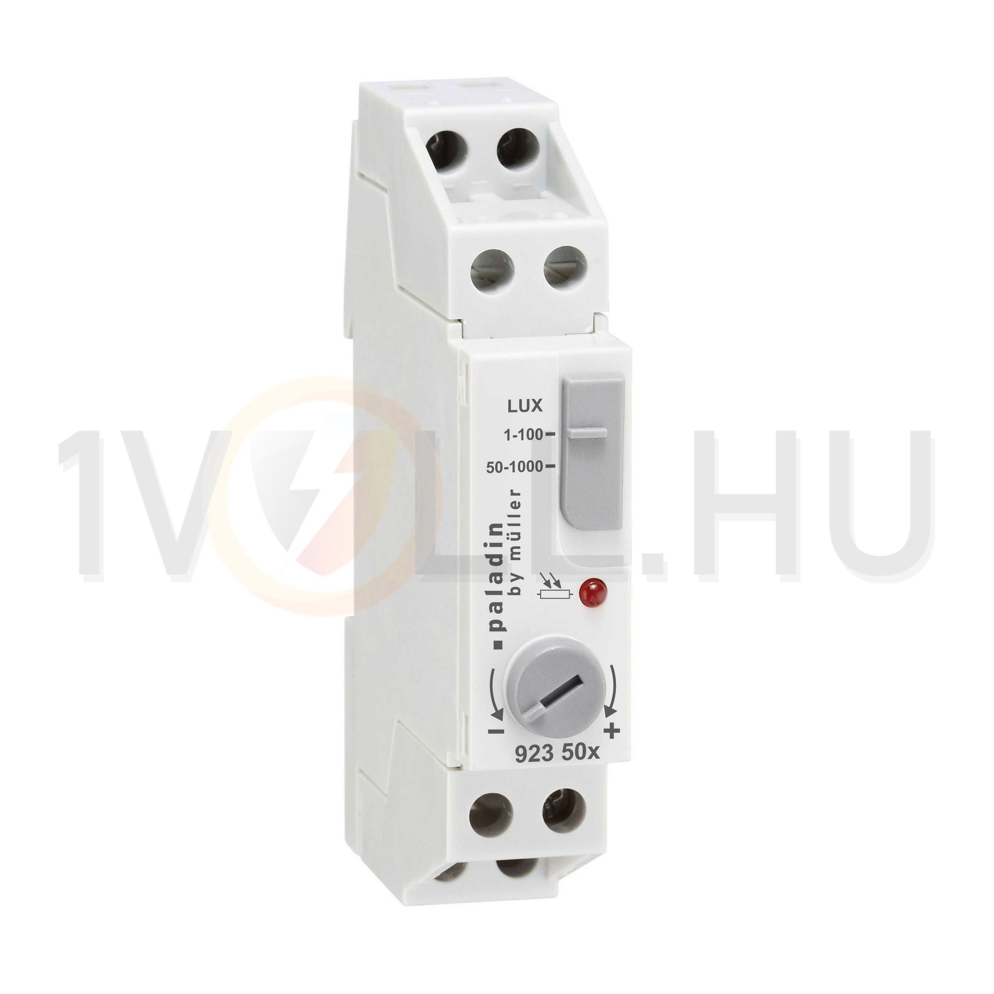 Sorolható alkonykapcsoló falonkívüli érzékelővel 230V 50-60Hz 1-1000lx 1M 923 500 Hugo Müller - 22977